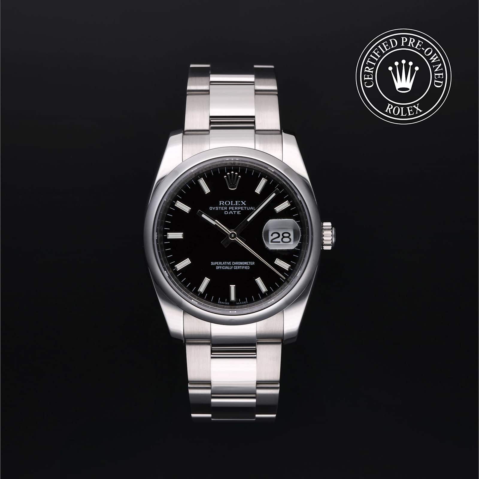 Rolex Date in Steel, 115200 - Bucherer
