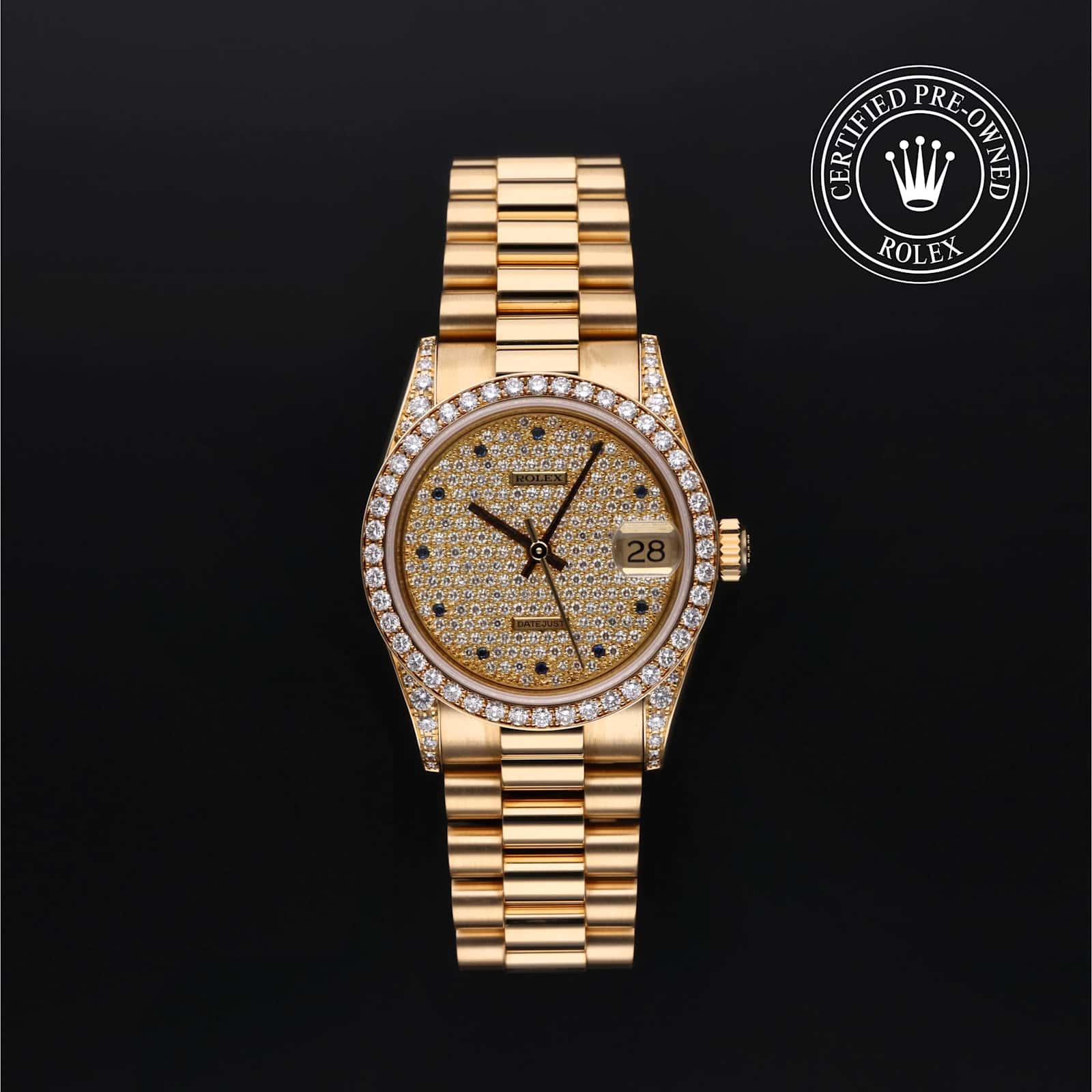 Rolex Datejust in Yellow Gold, 68158 - Bucherer