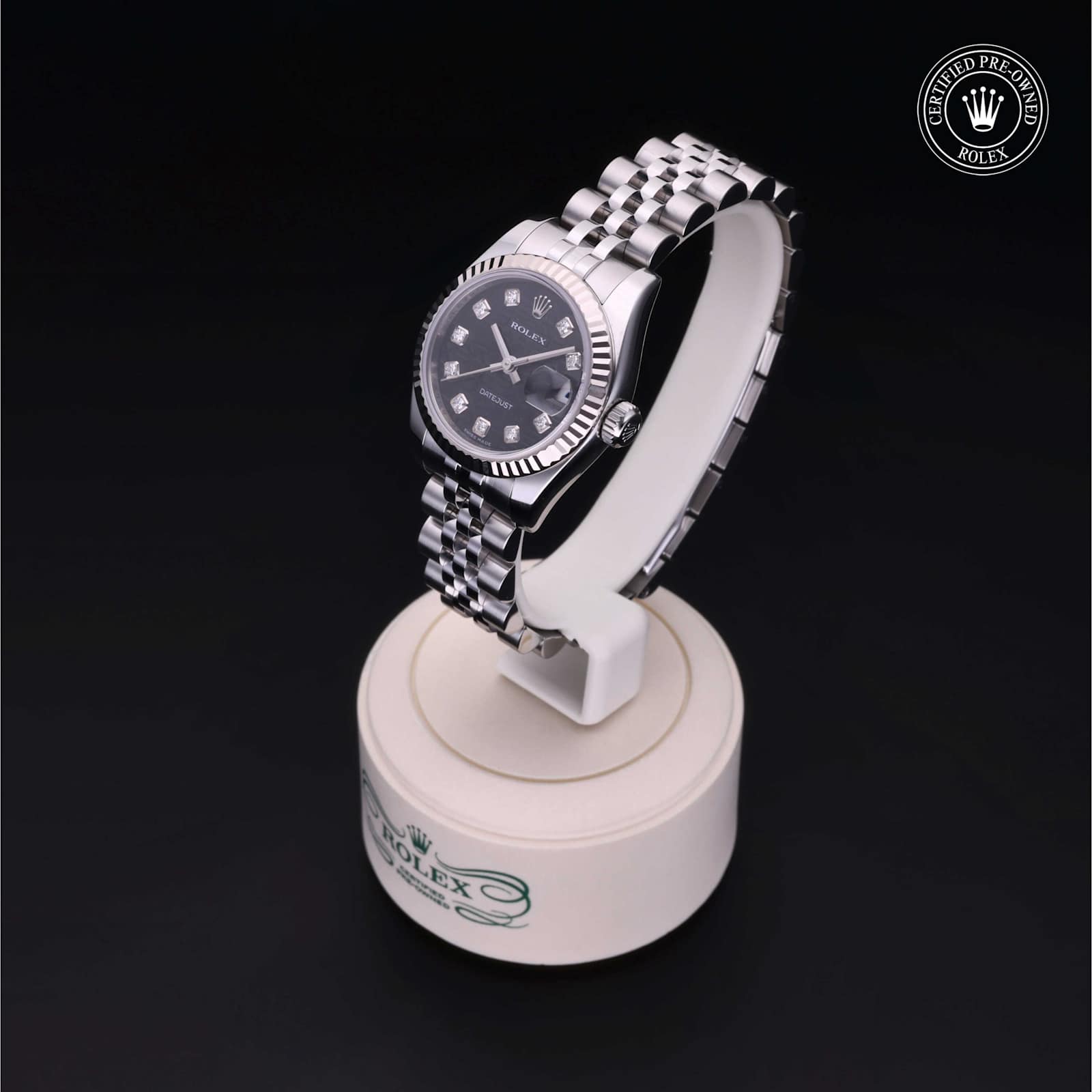 Rolex Lady-Datejust in Steel, 179174G - Bucherer