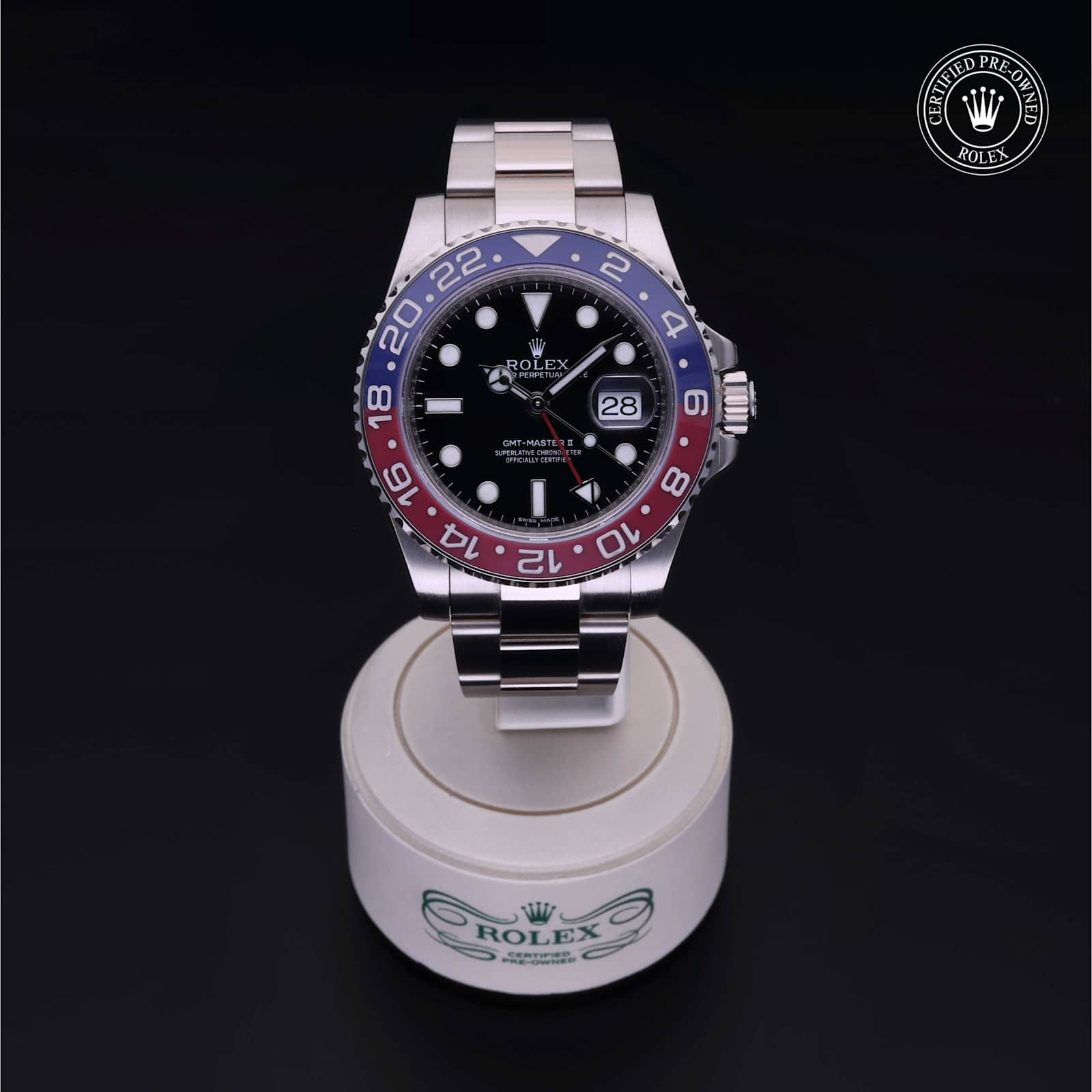Rolex GMT-Master II in White Gold, 116719BLRO - Bucherer
