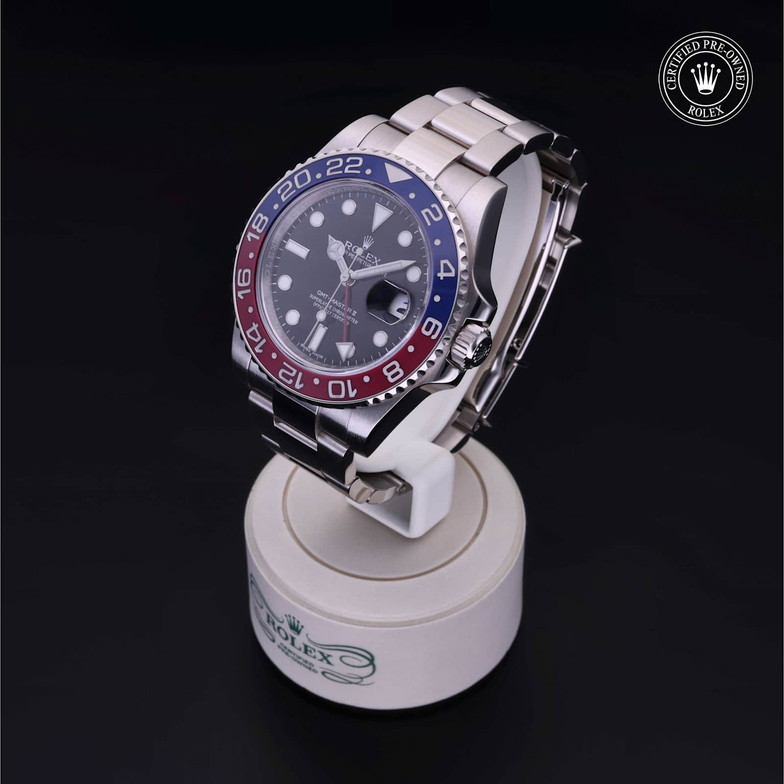 Rolex GMT-Master II in White Gold, 116719BLRO - Bucherer