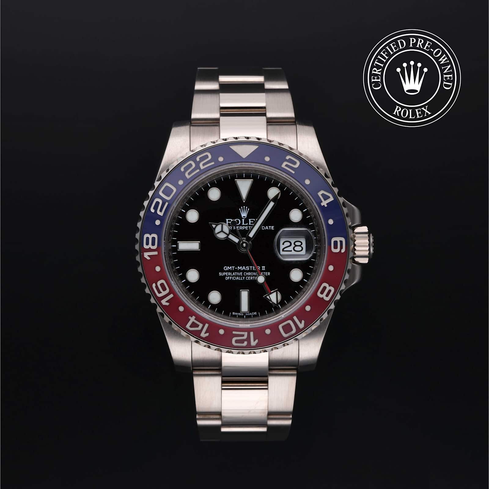 Rolex GMT-Master II in White Gold, 116719BLRO - Bucherer
