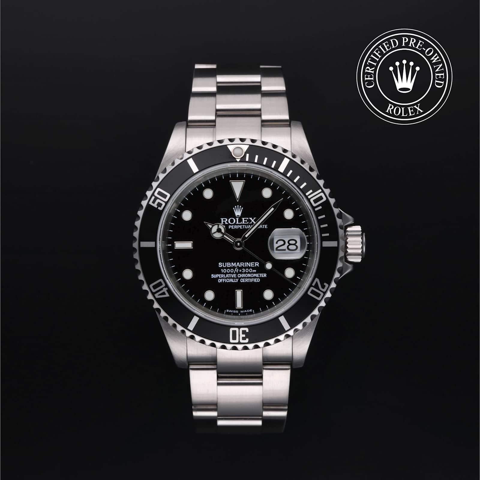 Rolex Submariner Date in Steel, 16610LN - Bucherer