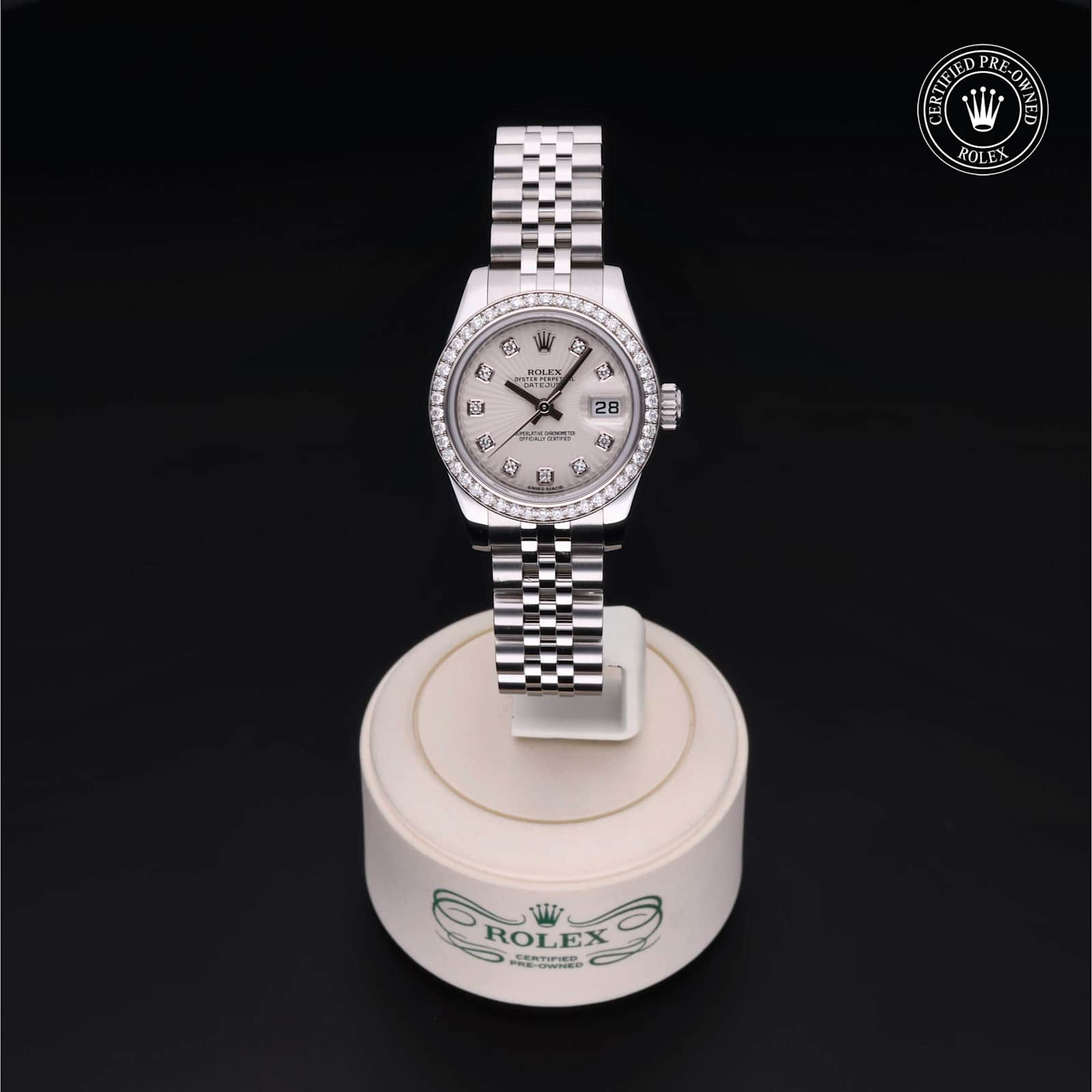 Rolex Lady-Datejust in Steel, 179384G - Bucherer