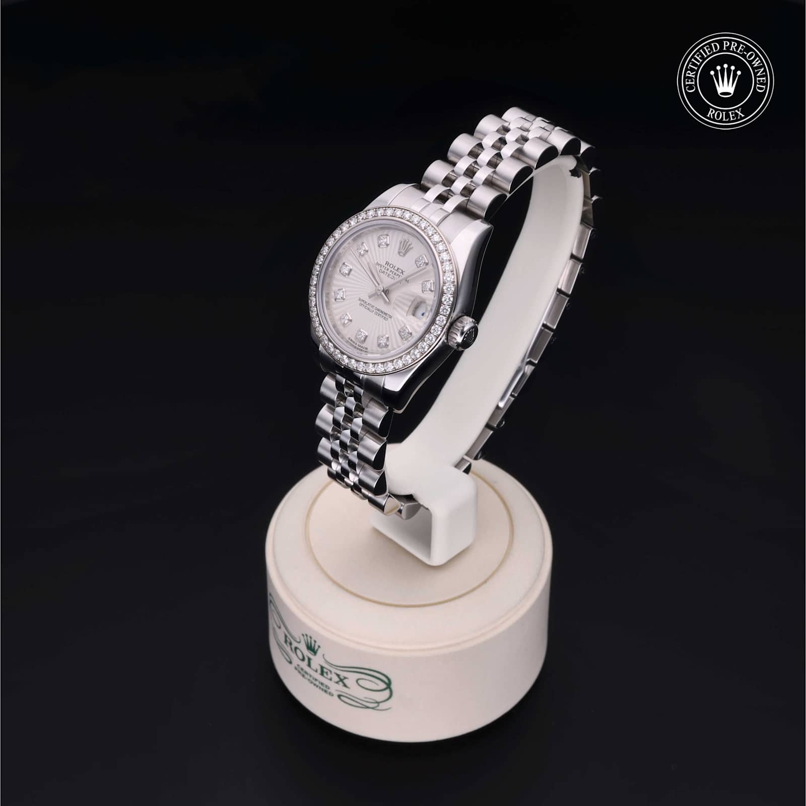 Rolex Lady-Datejust in Steel, 179384G - Bucherer