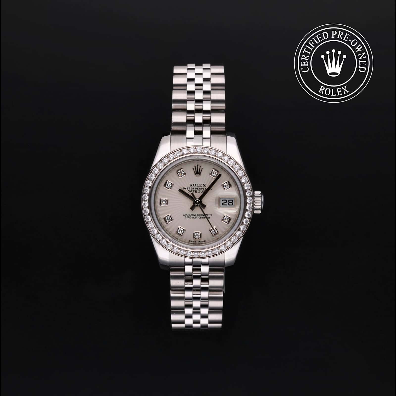 Rolex Lady-Datejust in Steel, 179384G - Bucherer