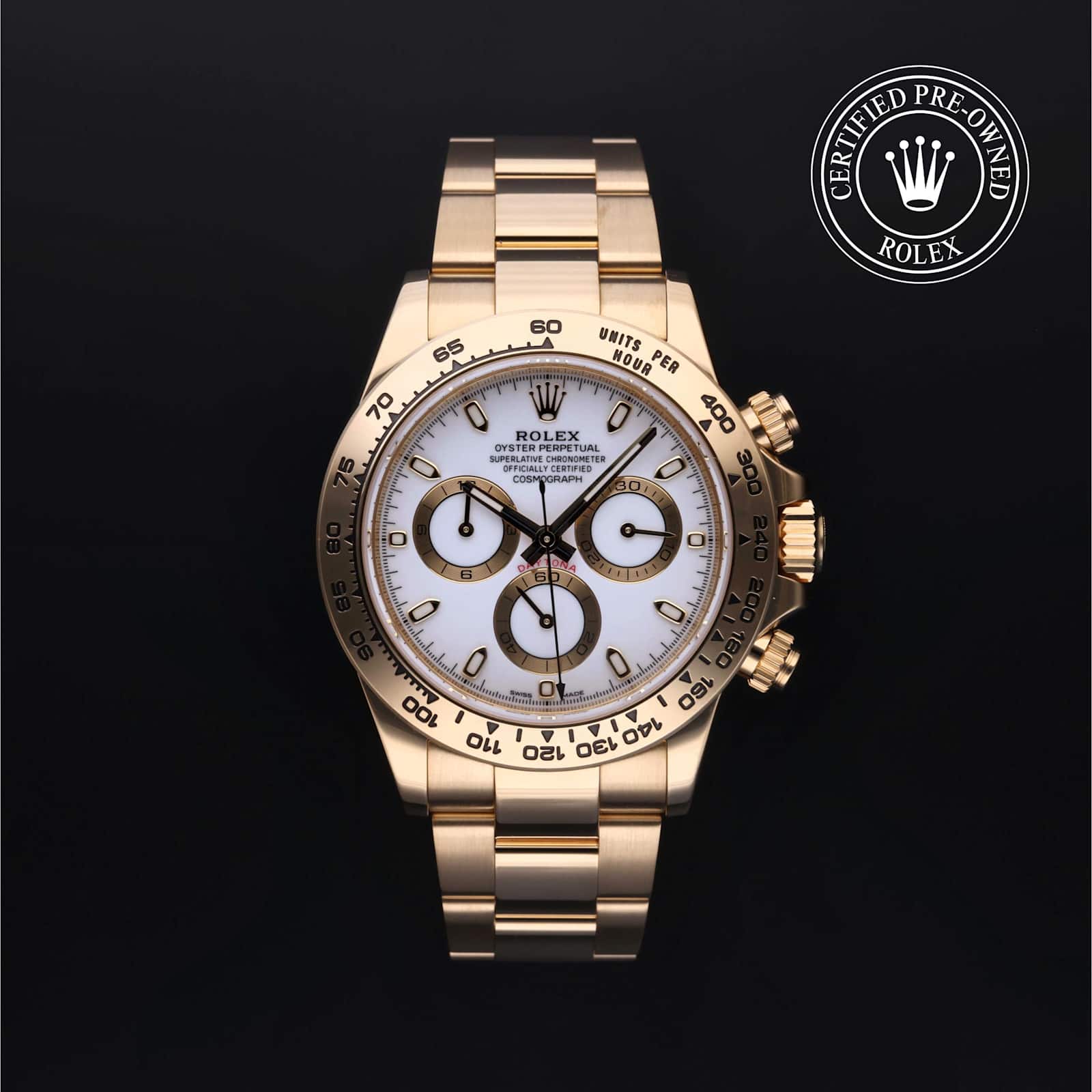 Rolex Cosmograph Daytona in Yellow Gold, 116508 - Bucherer
