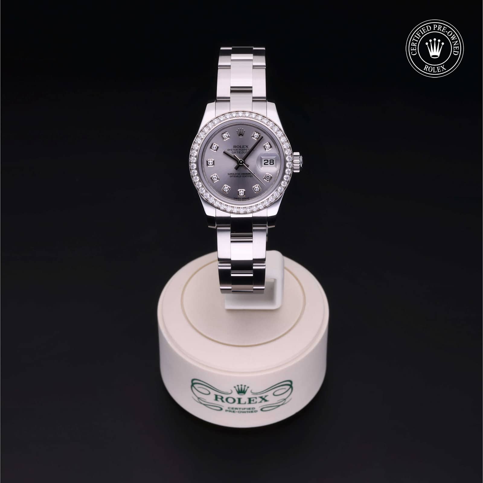 Rolex Lady-Datejust in Steel, 179384G - Bucherer