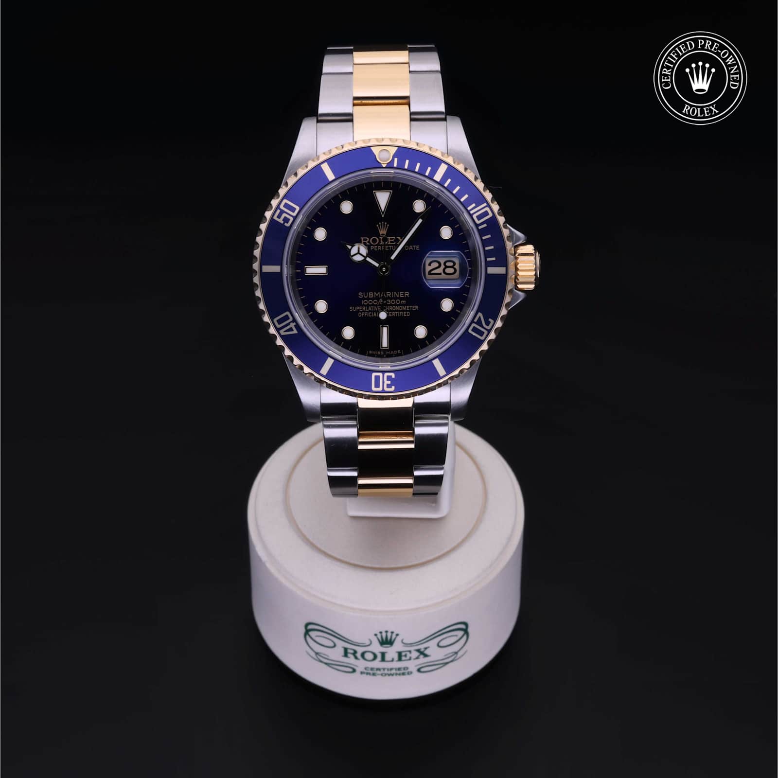 Rolex Submariner Date in Bicolor, 16613 - Bucherer