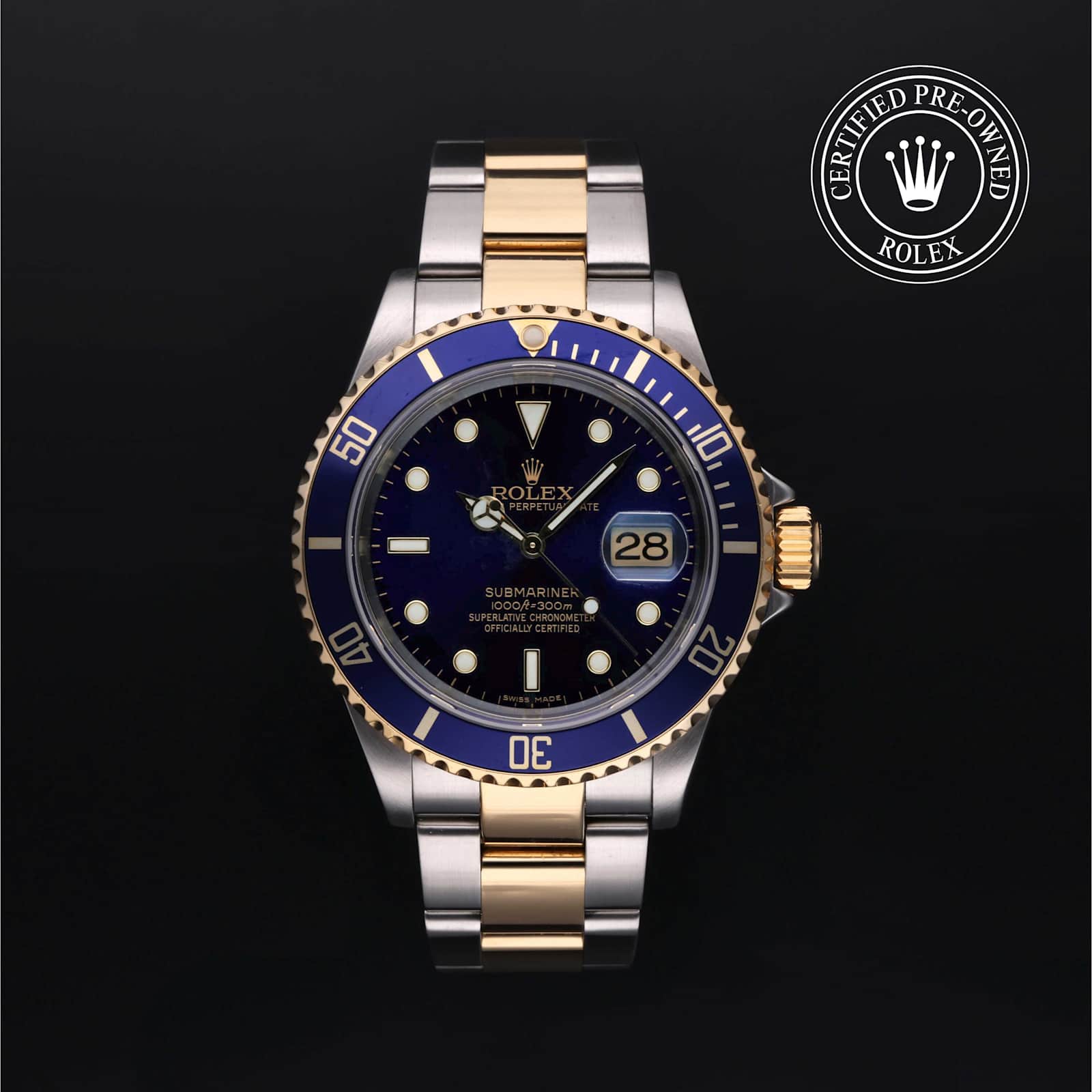 Rolex Submariner Date in Bicolor, 16613 - Bucherer