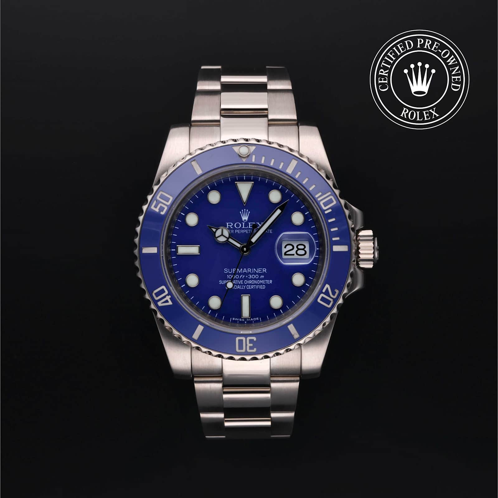 Rolex Submariner Date in White Gold, 116619 - Bucherer