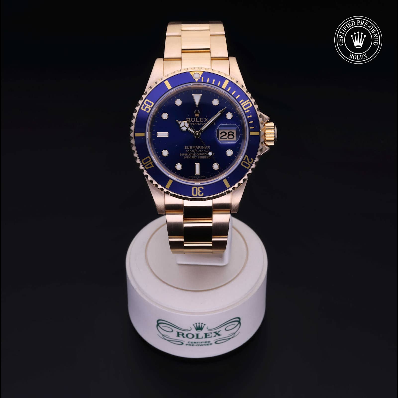 Rolex Submariner Date in Yellow Gold, 16618T - Bucherer
