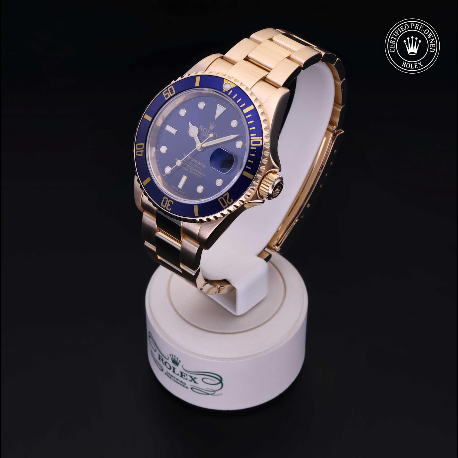 Rolex Submariner Date in Yellow Gold, 16618T - Bucherer