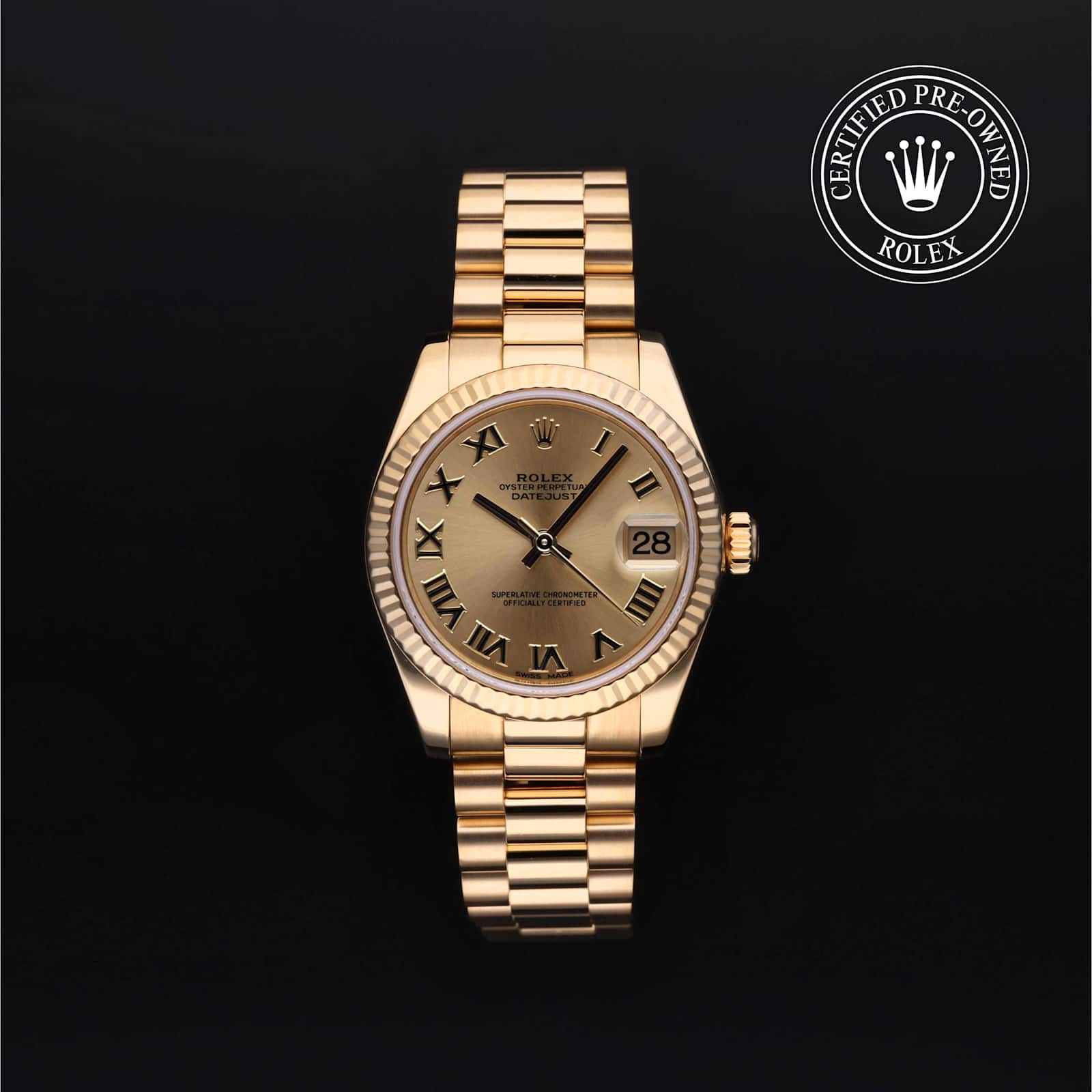 Rolex Datejust in Yellow Gold, 178278 - Bucherer