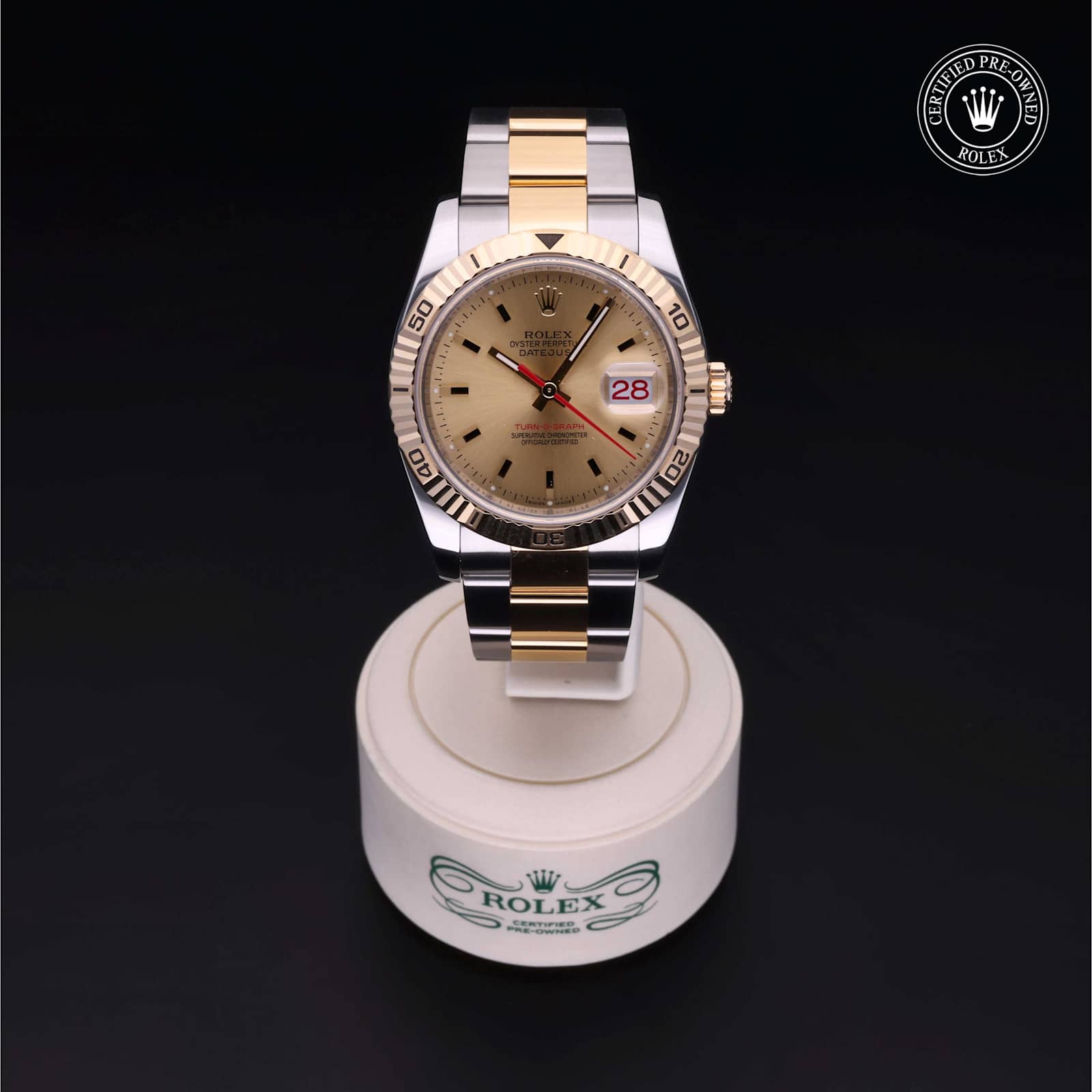 Rolex Turn-O-Graph in Bicolor, 116263 - Bucherer
