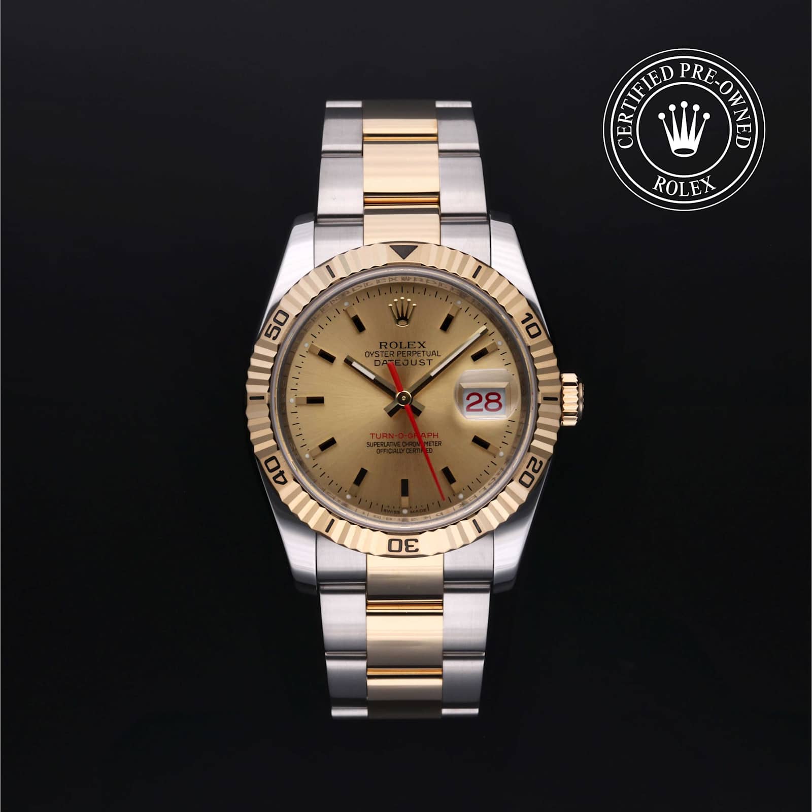 Rolex Turn-O-Graph in Bicolor, 116263 - Bucherer