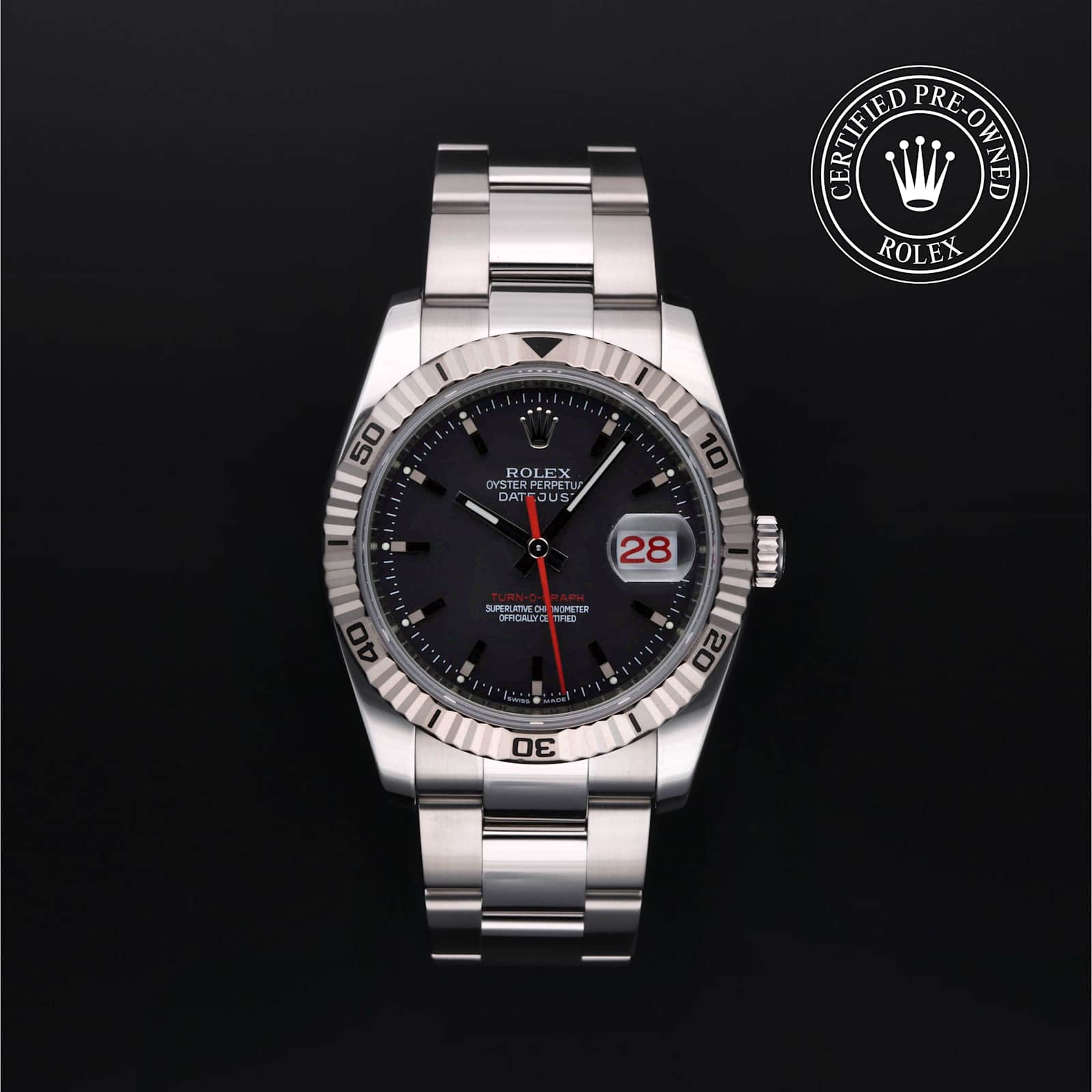 Rolex Turn-O-Graph in Steel, 116264 - Bucherer
