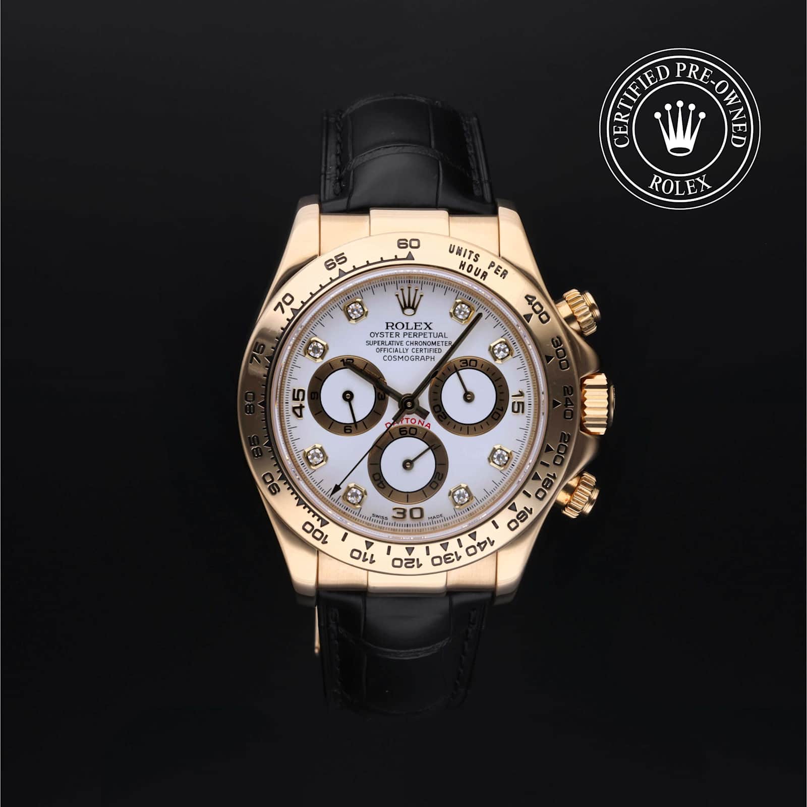 Rolex Cosmograph Daytona in Yellow Gold, 116518 - Bucherer