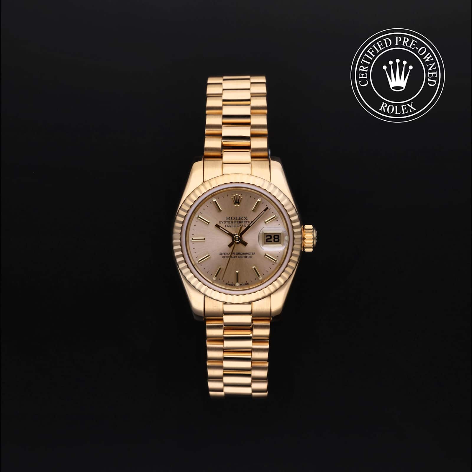 Rolex Lady-Datejust in Yellow Gold, 179178 - Bucherer