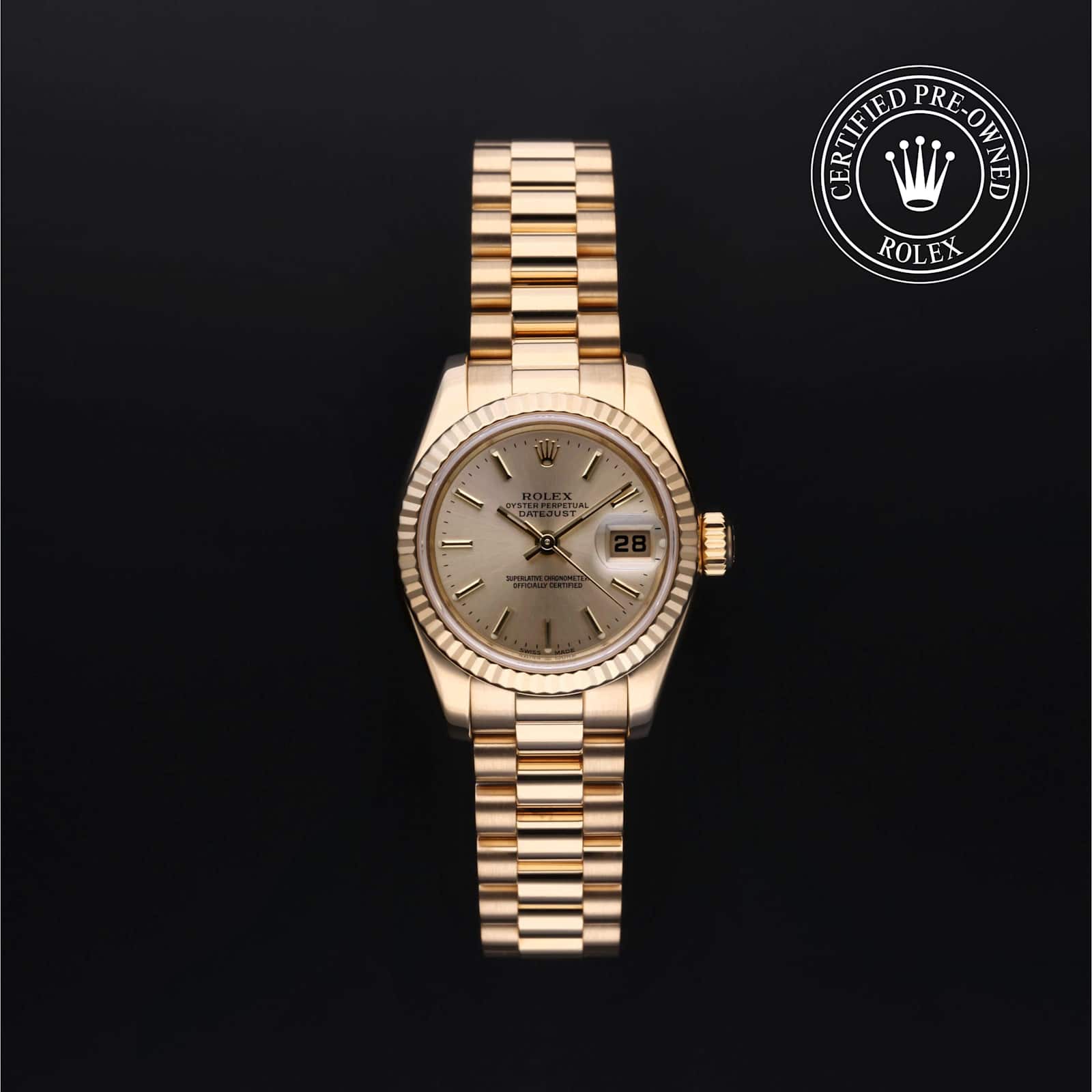 Rolex Lady-Datejust in Yellow Gold, 179178 - Bucherer