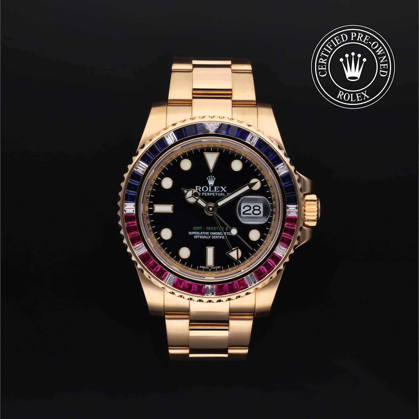 Rolex GMT-Master II in Yellow Gold, 116748SARU - Bucherer