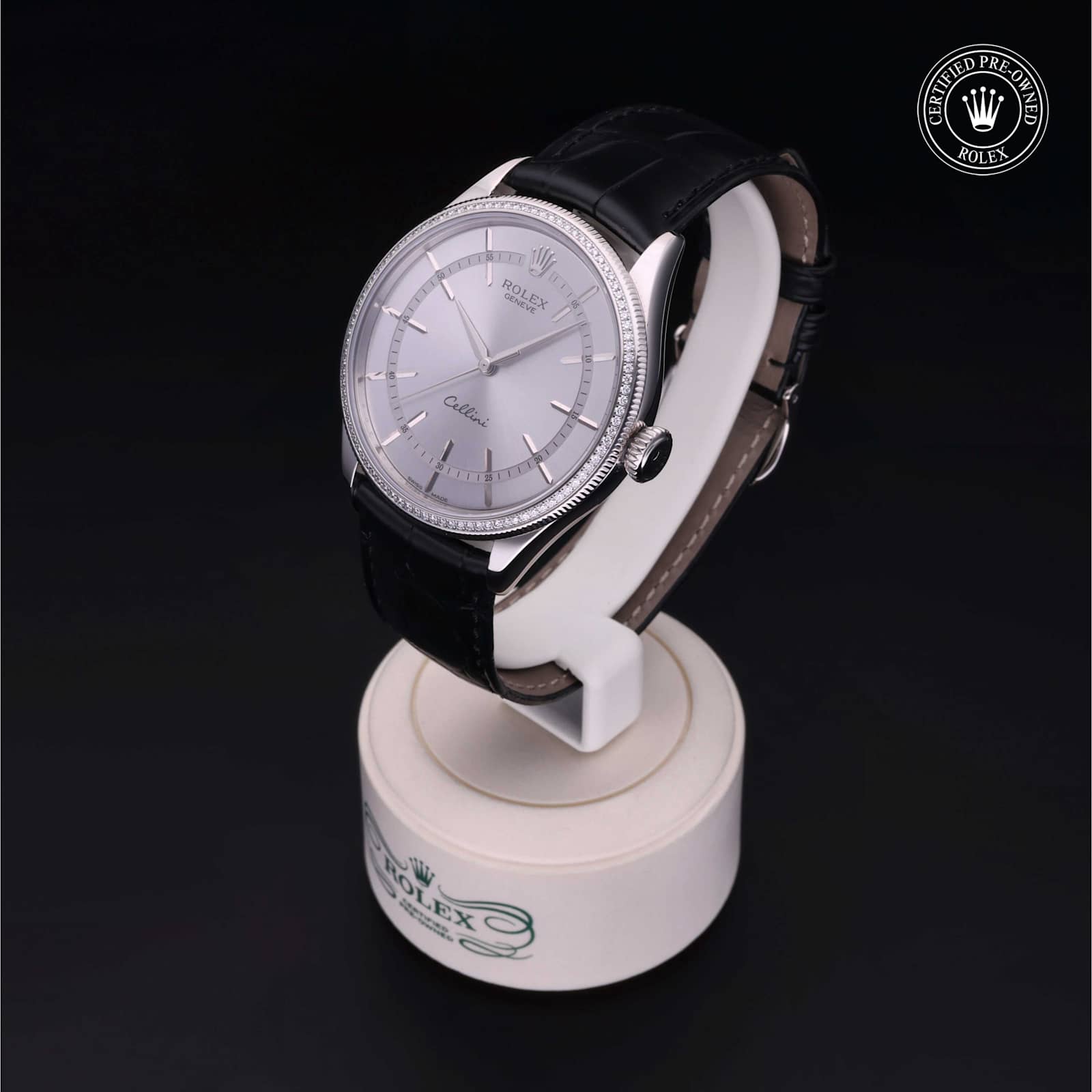 Rolex Cellini in White Gold, 50609RBR - Bucherer