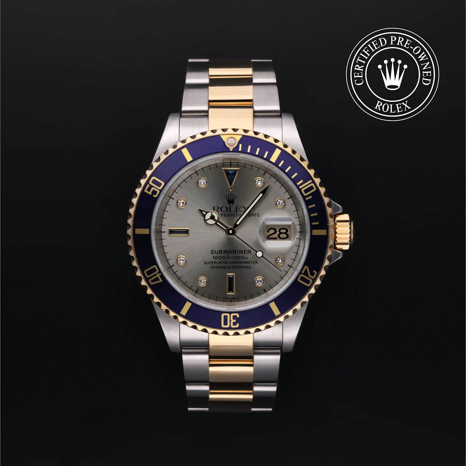 Rolex Submariner Date in Bicolor, 16613 - Bucherer