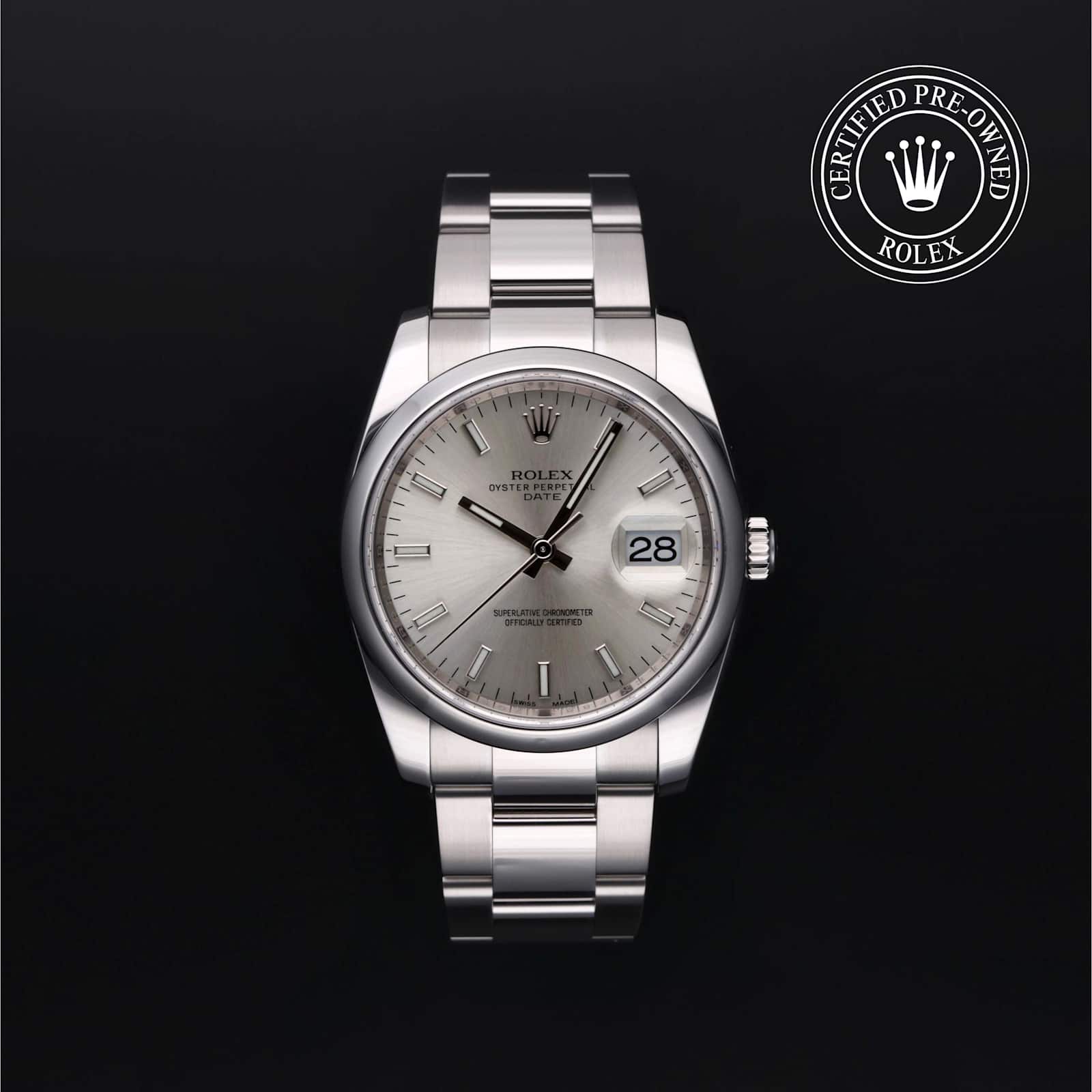 Rolex Date in Steel, 115200 - Bucherer