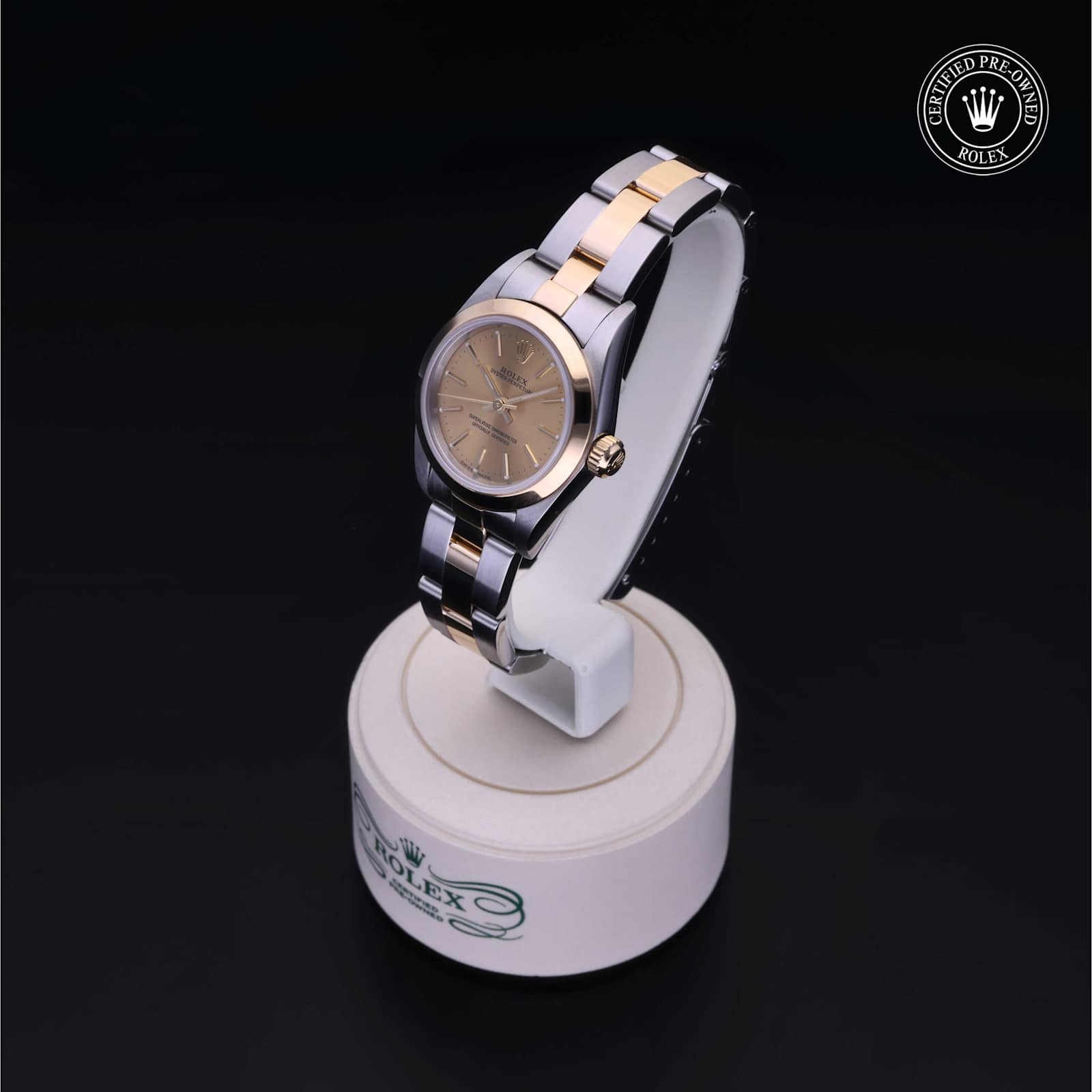 Rolex Oyster Perpetual in Bicolor, 76183 - Bucherer