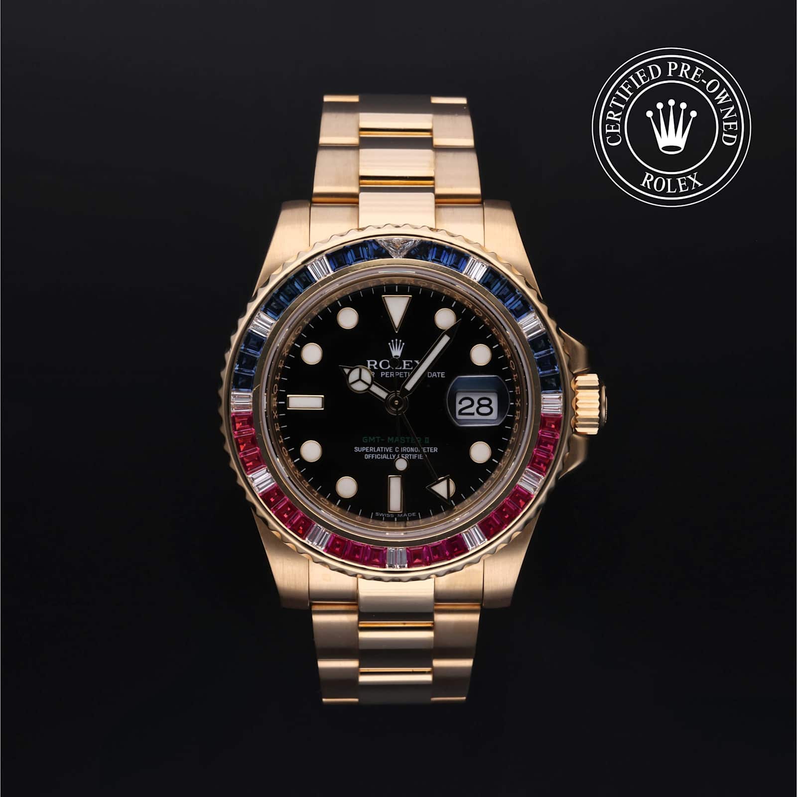 Rolex GMT-Master II in Yellow Gold, 116748SARU - Bucherer