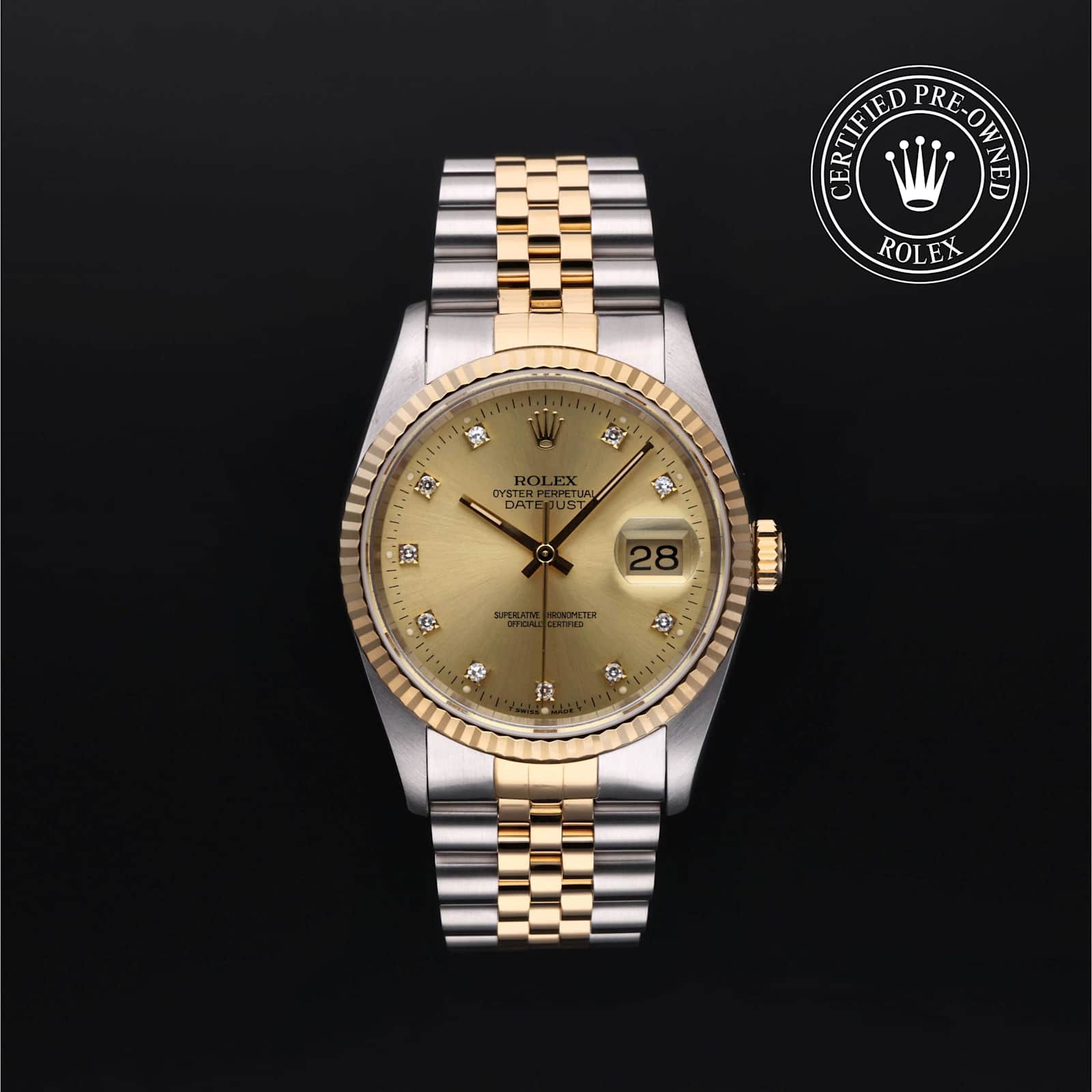 Rolex Datejust in Bicolor, 16233 - Bucherer