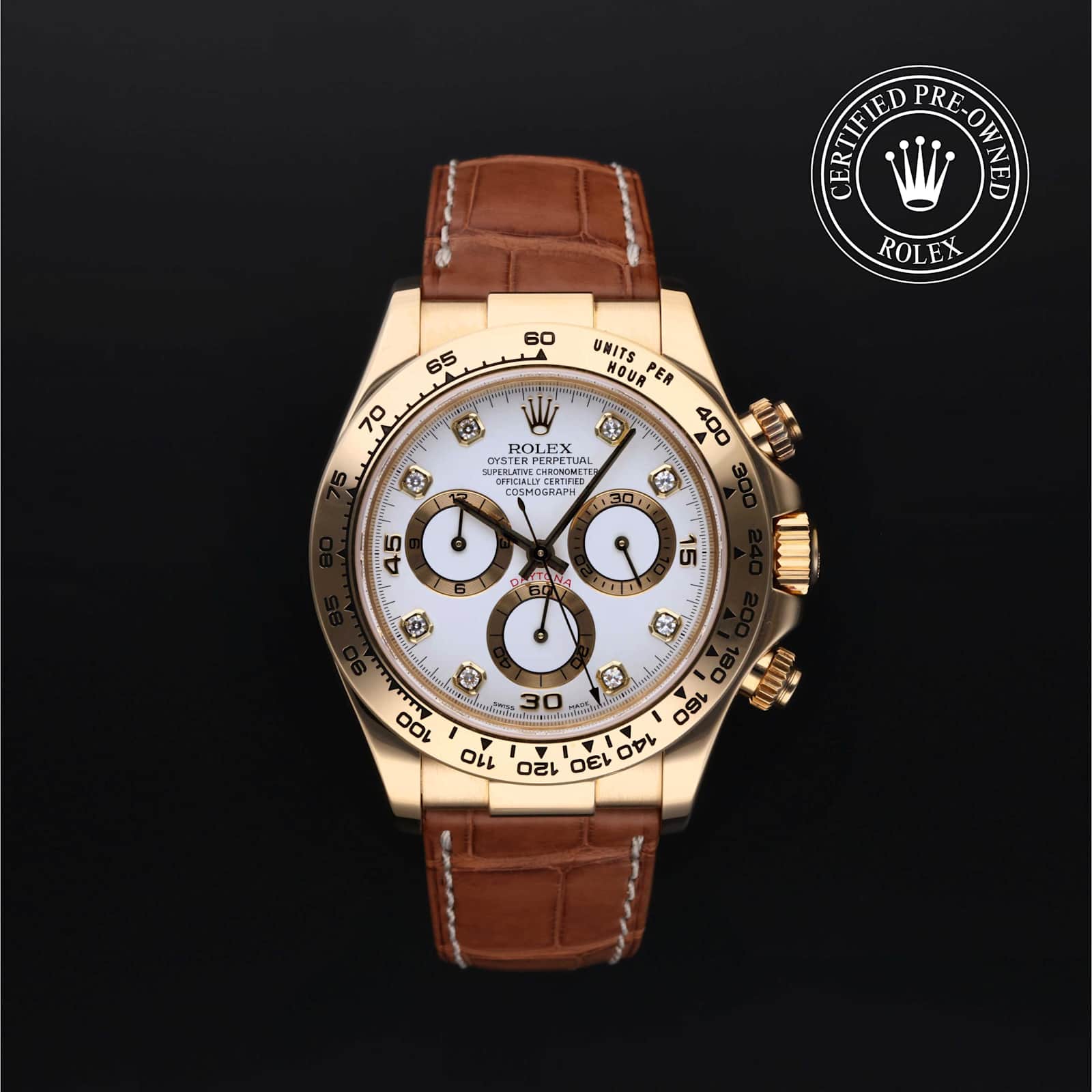 Rolex Cosmograph Daytona in Yellow Gold, 116518 - Bucherer
