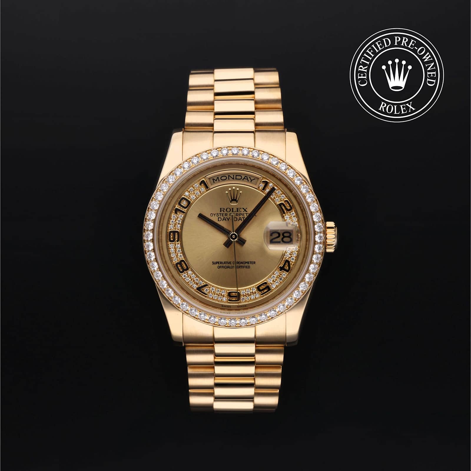 Rolex Day-Date in Yellow Gold, 118348 - Bucherer