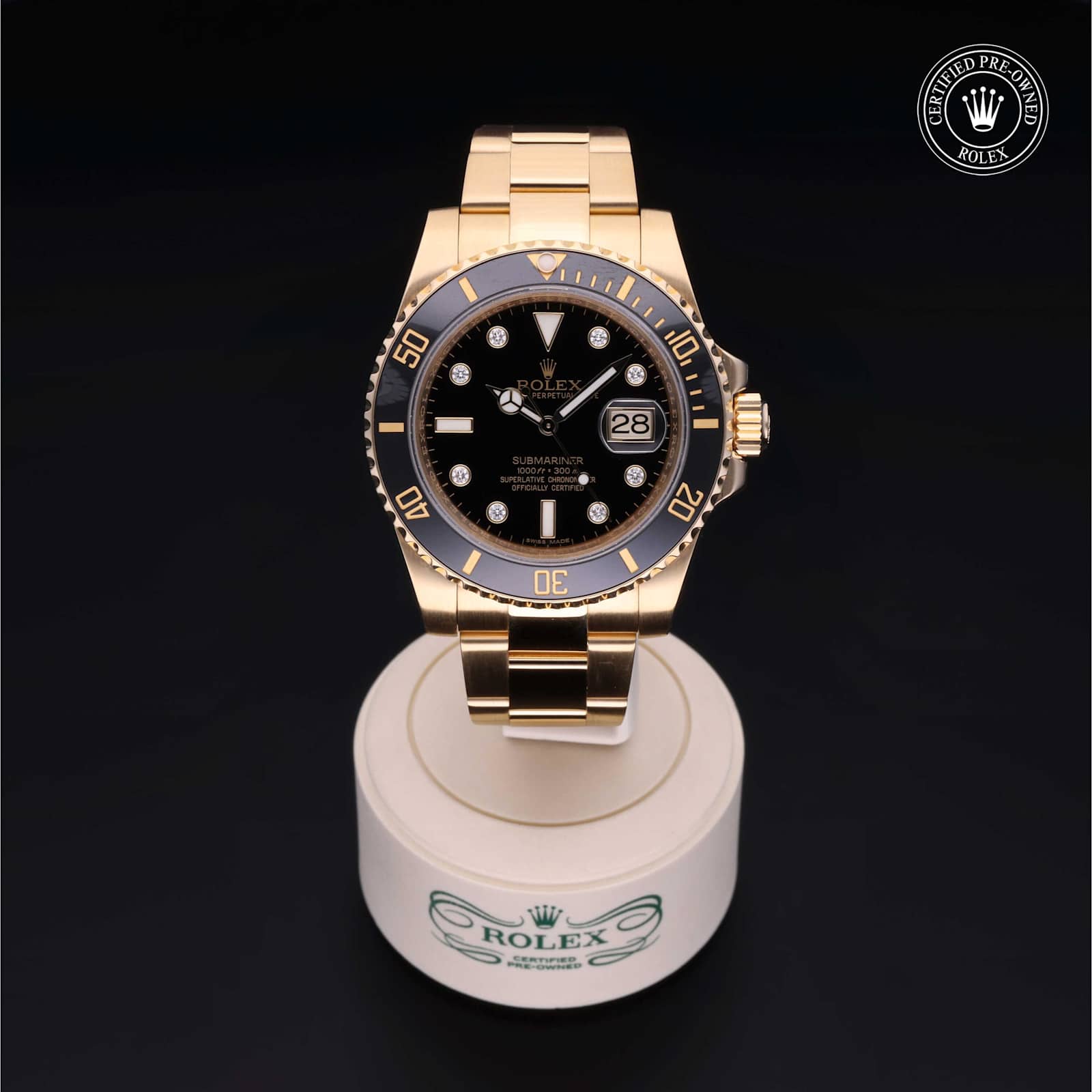 Rolex Submariner Date in Yellow Gold, 116618 - Bucherer