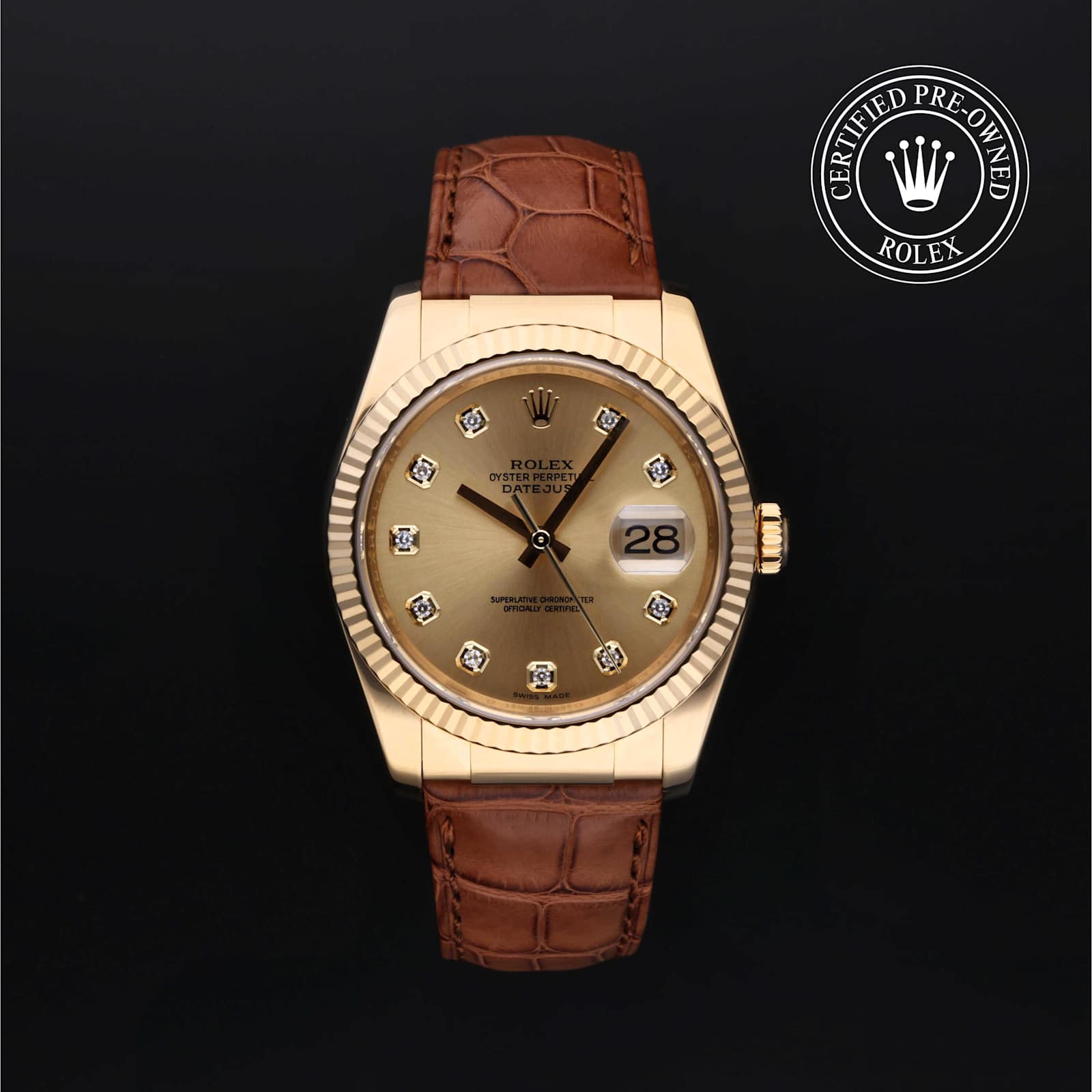 Rolex Datejust in Yellow Gold, 116138 - Bucherer