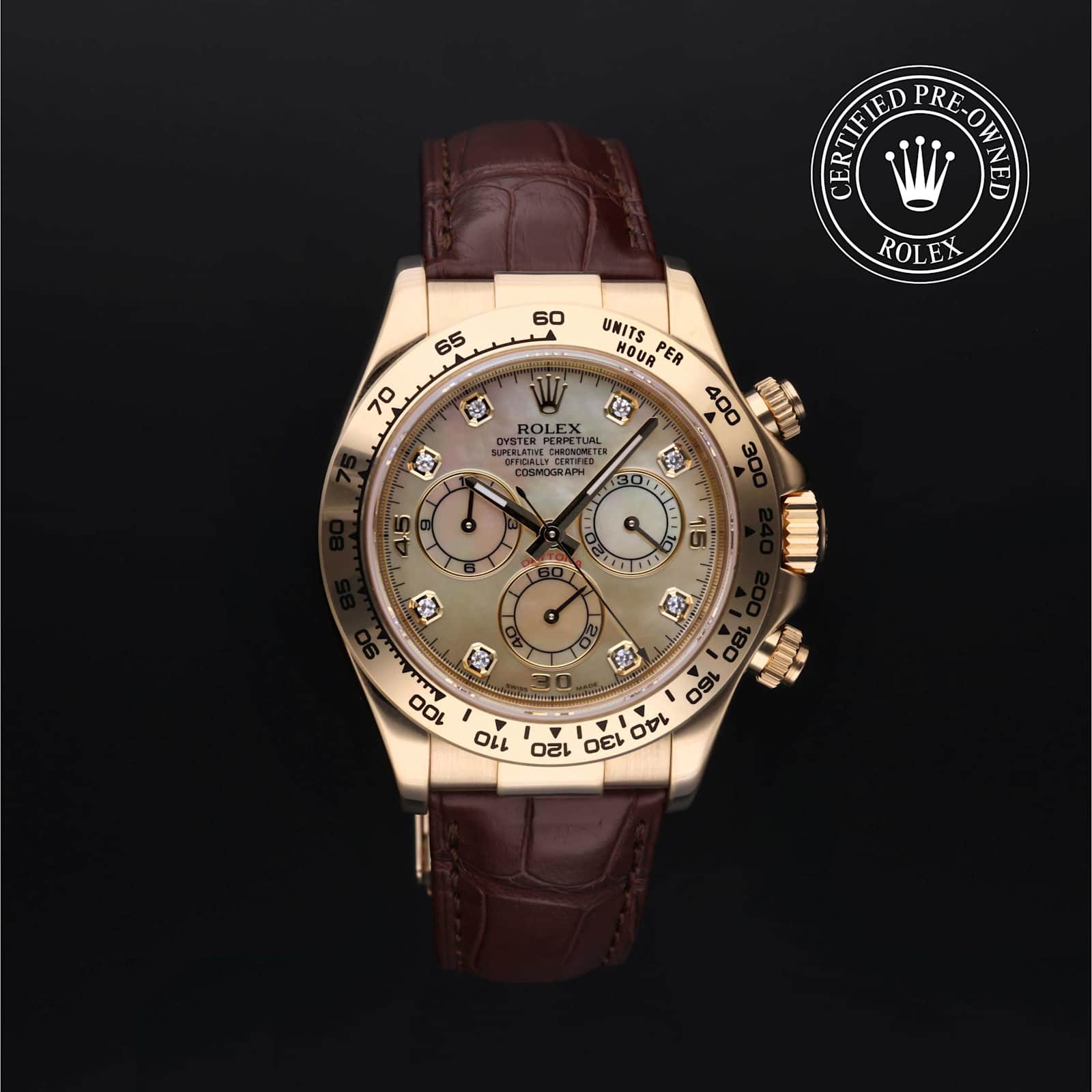 Rolex Cosmograph Daytona in Yellow Gold, 116518 - Bucherer