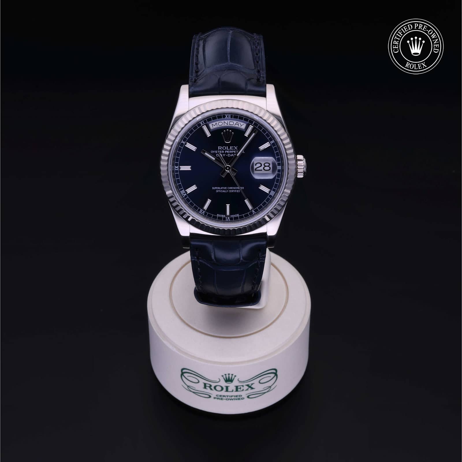 Rolex Day-Date in White Gold, 118139 - Bucherer