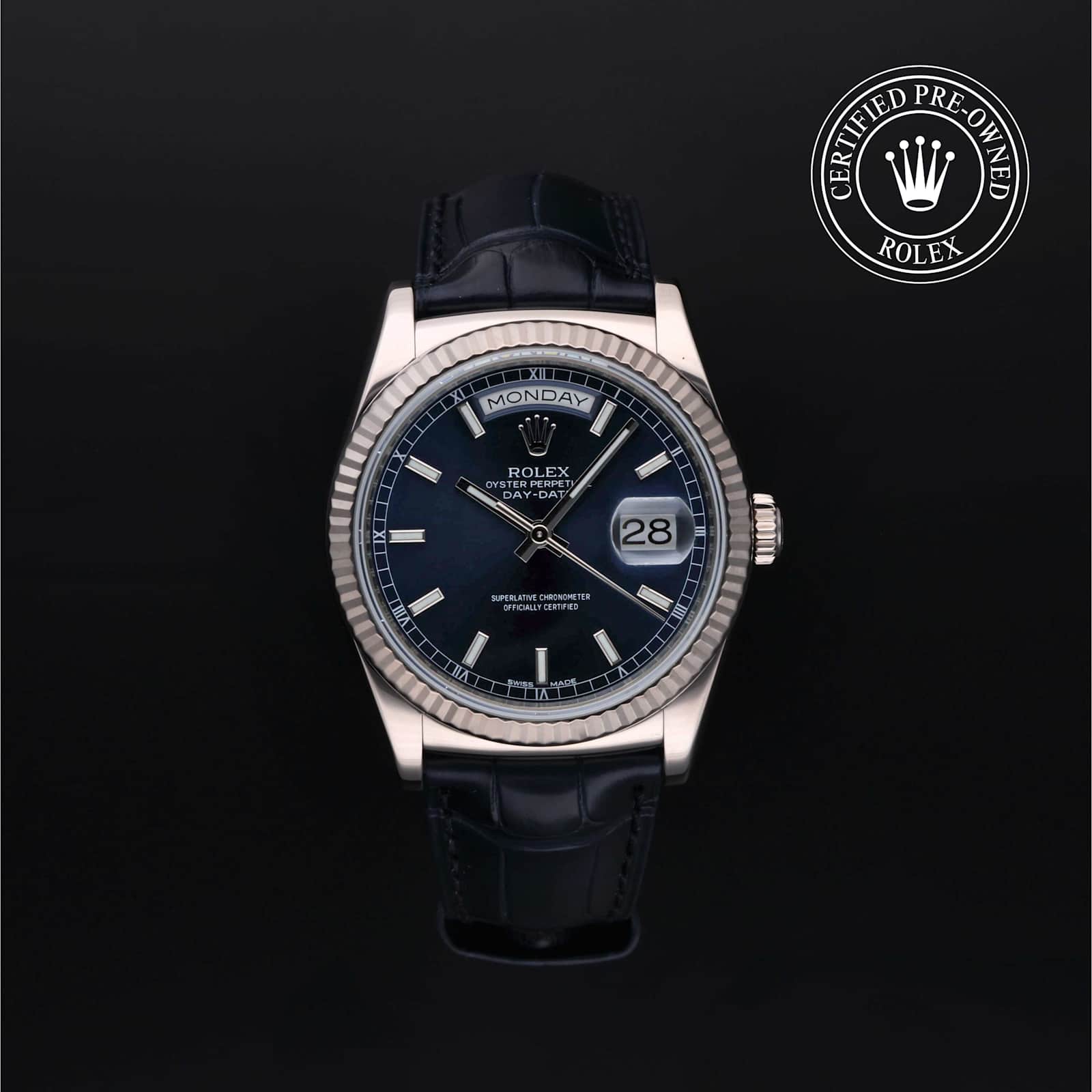 Rolex Day-Date in White Gold, 118139 - Bucherer