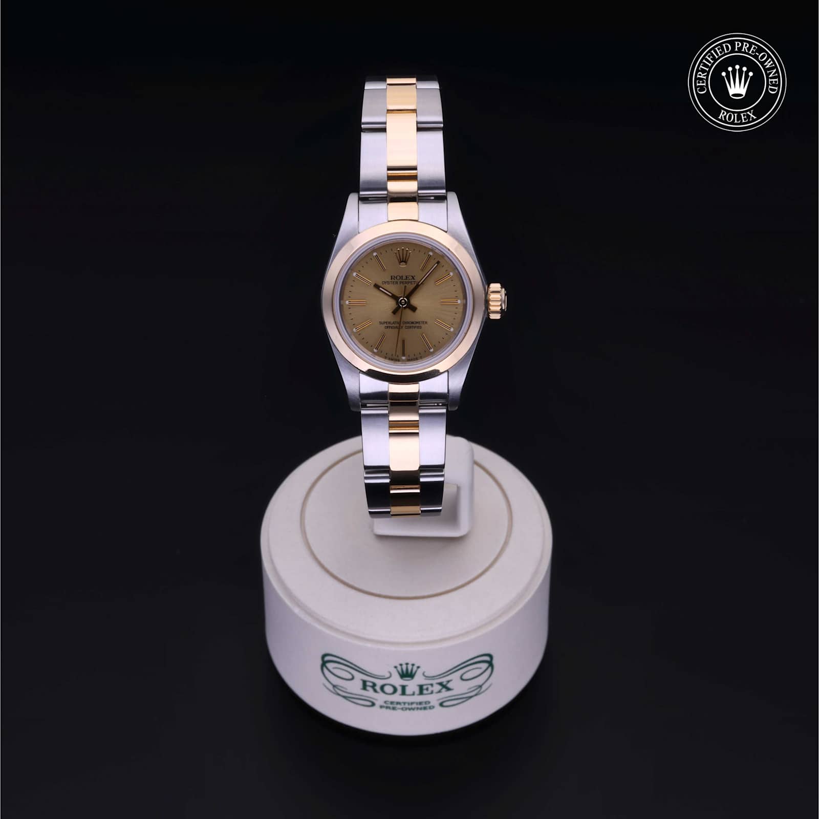 Rolex Oyster Perpetual in Bicolor, 67183 - Bucherer