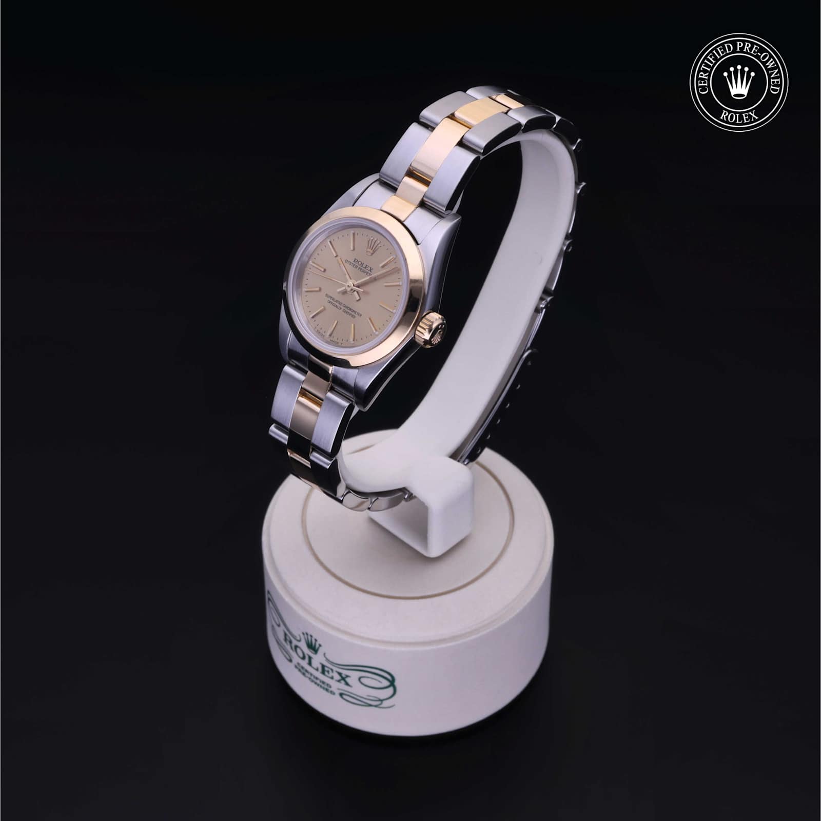 Rolex Oyster Perpetual in Bicolor, 67183 - Bucherer
