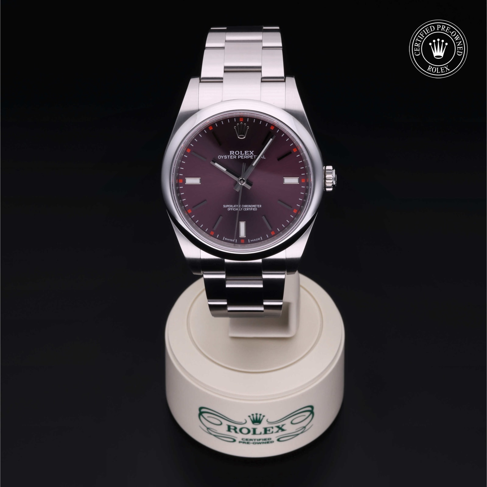 Oyster Perpetual  Certified Pre-Owned