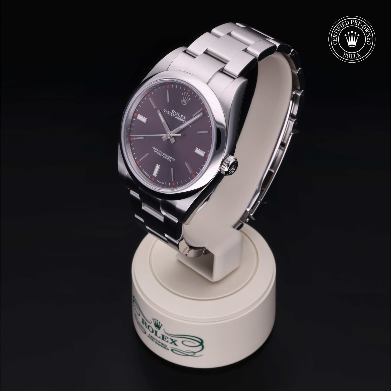 Oyster Perpetual  Certified Pre-Owned
