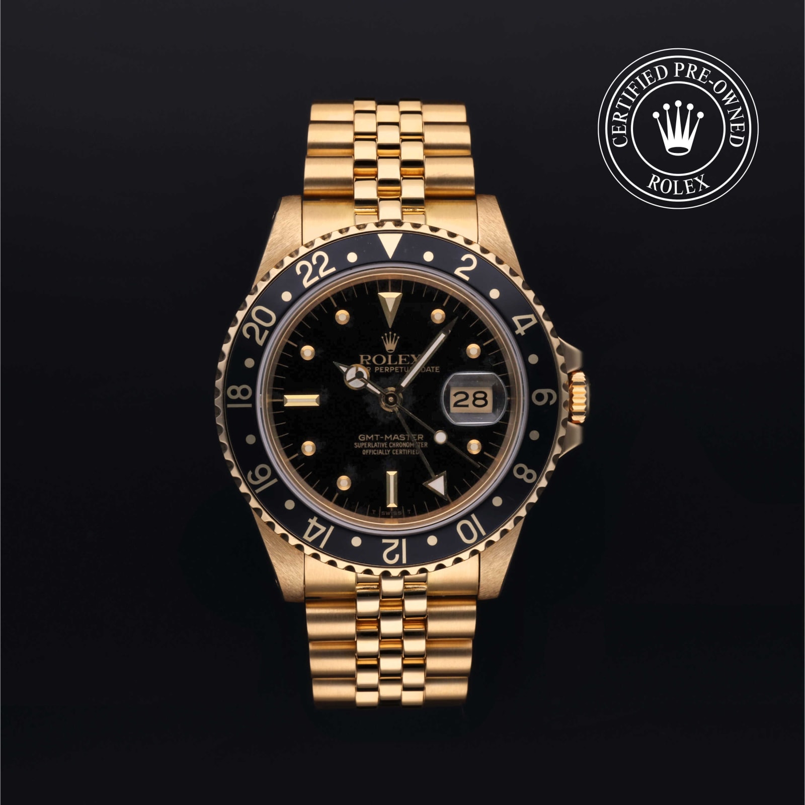 Rolex GMT-Master in Yellow Gold, 16758 - Bucherer
