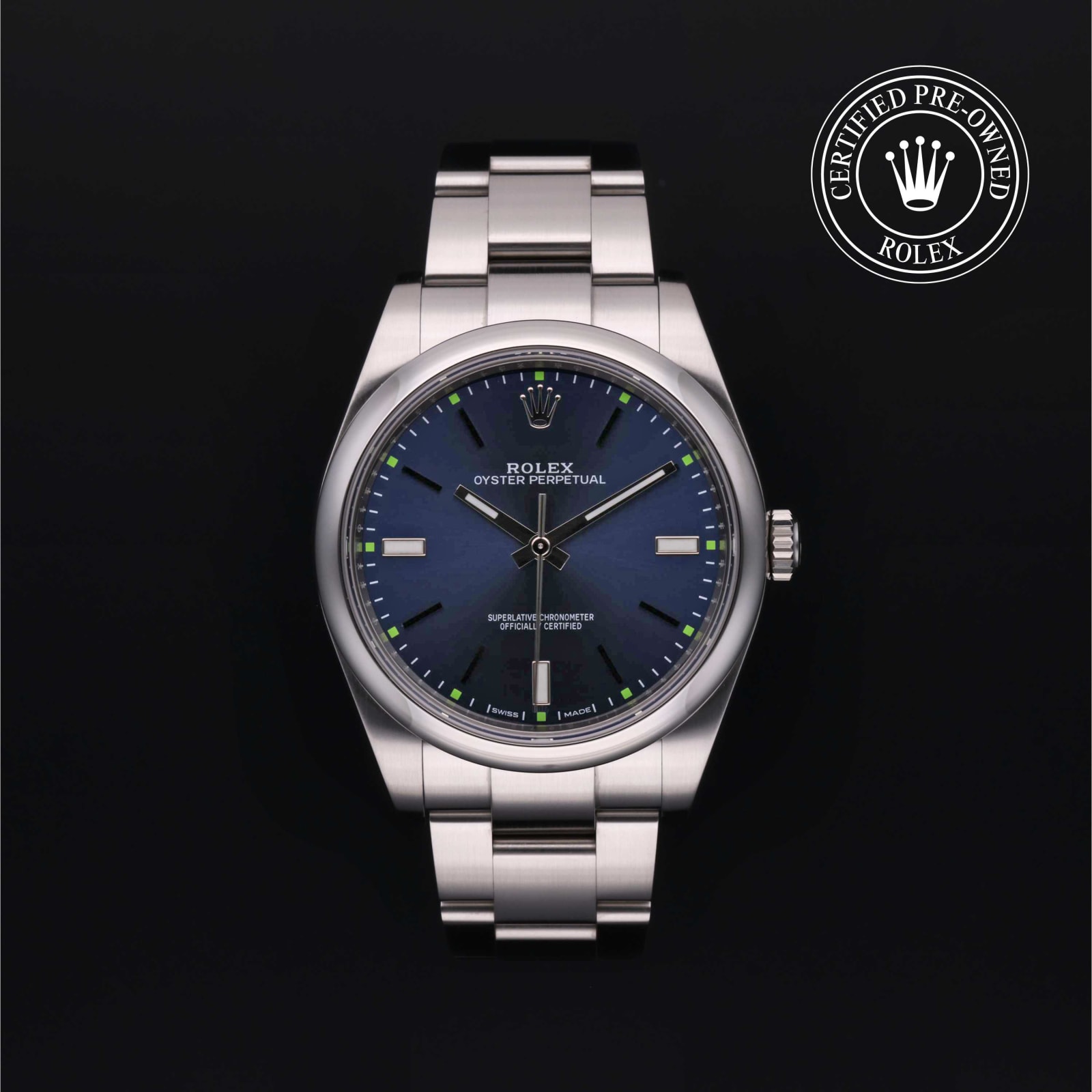 Oyster Perpetual  Certified Pre-Owned