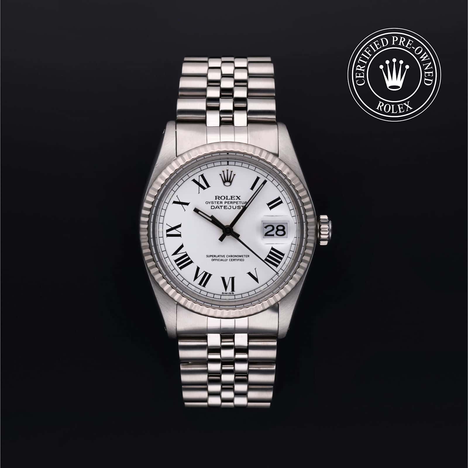 Rolex Datejust in Steel, 1601/4 - Bucherer