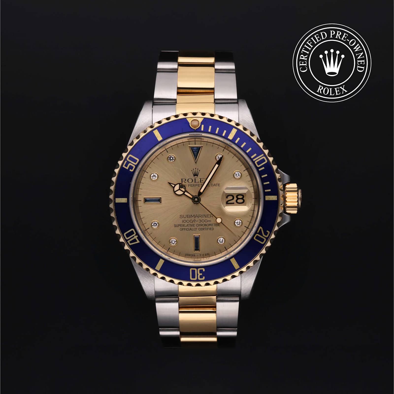 Rolex Submariner Date in Bicolor, 16613 - Bucherer