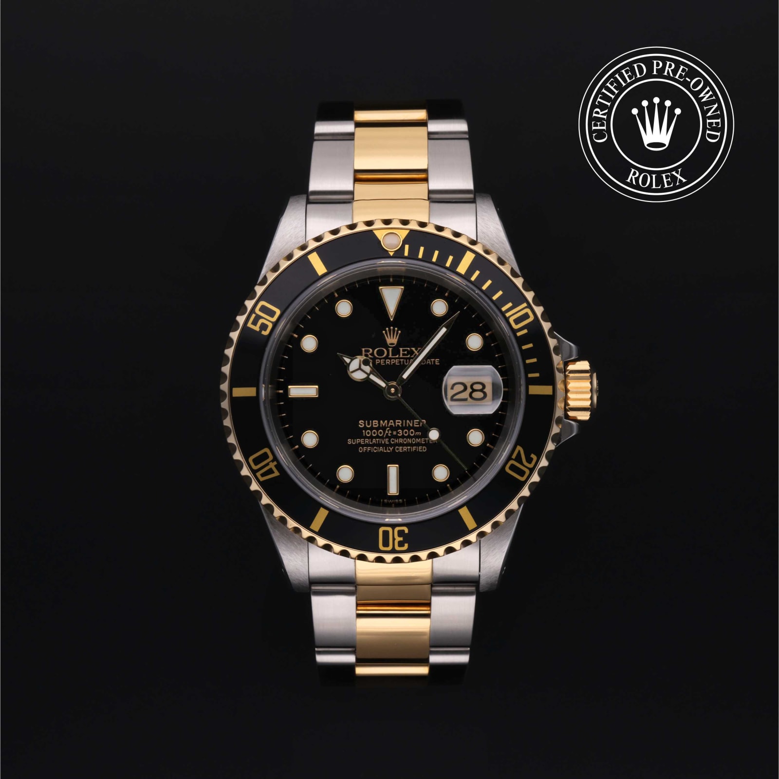 Rolex Submariner Date in Bicolor, 16613 - Bucherer