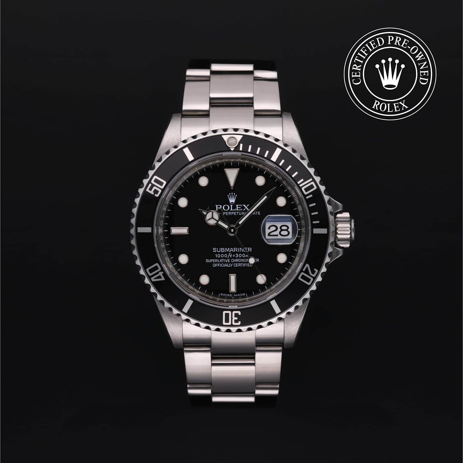Rolex Submariner Date in Edelstahl, 16610T - Bucherer