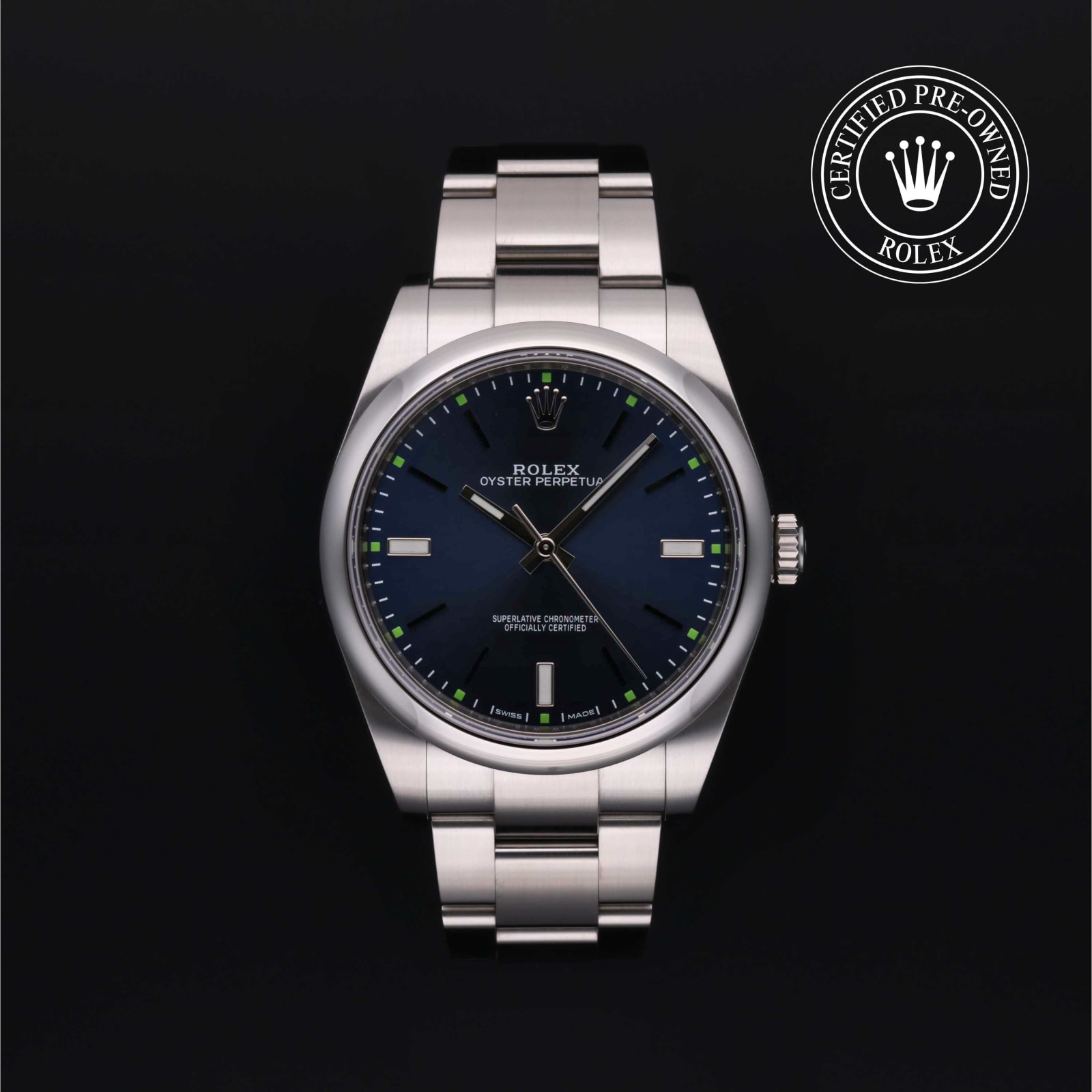 Oyster Perpetual  Certified Pre-Owned
