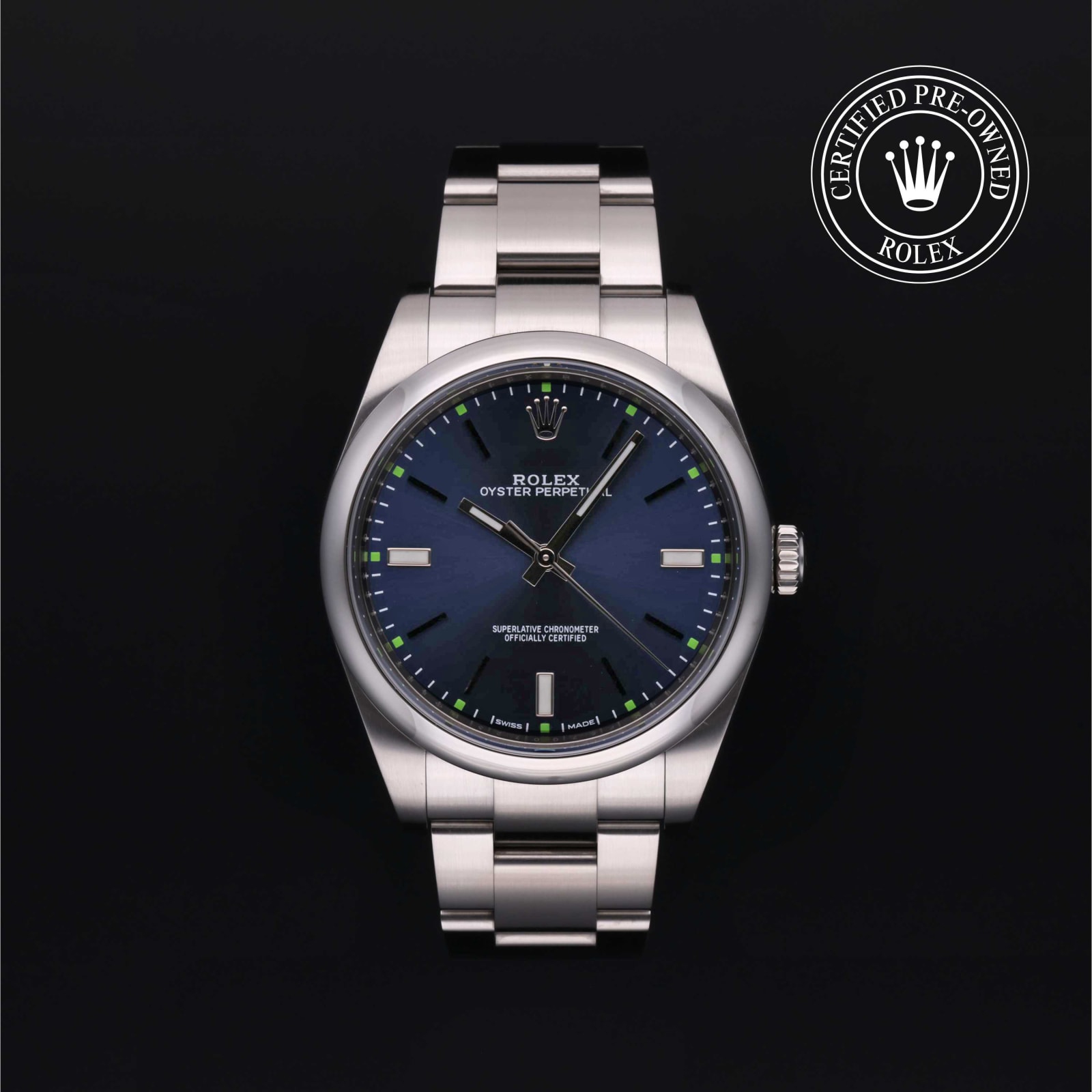 Oyster Perpetual  Certified Pre-Owned